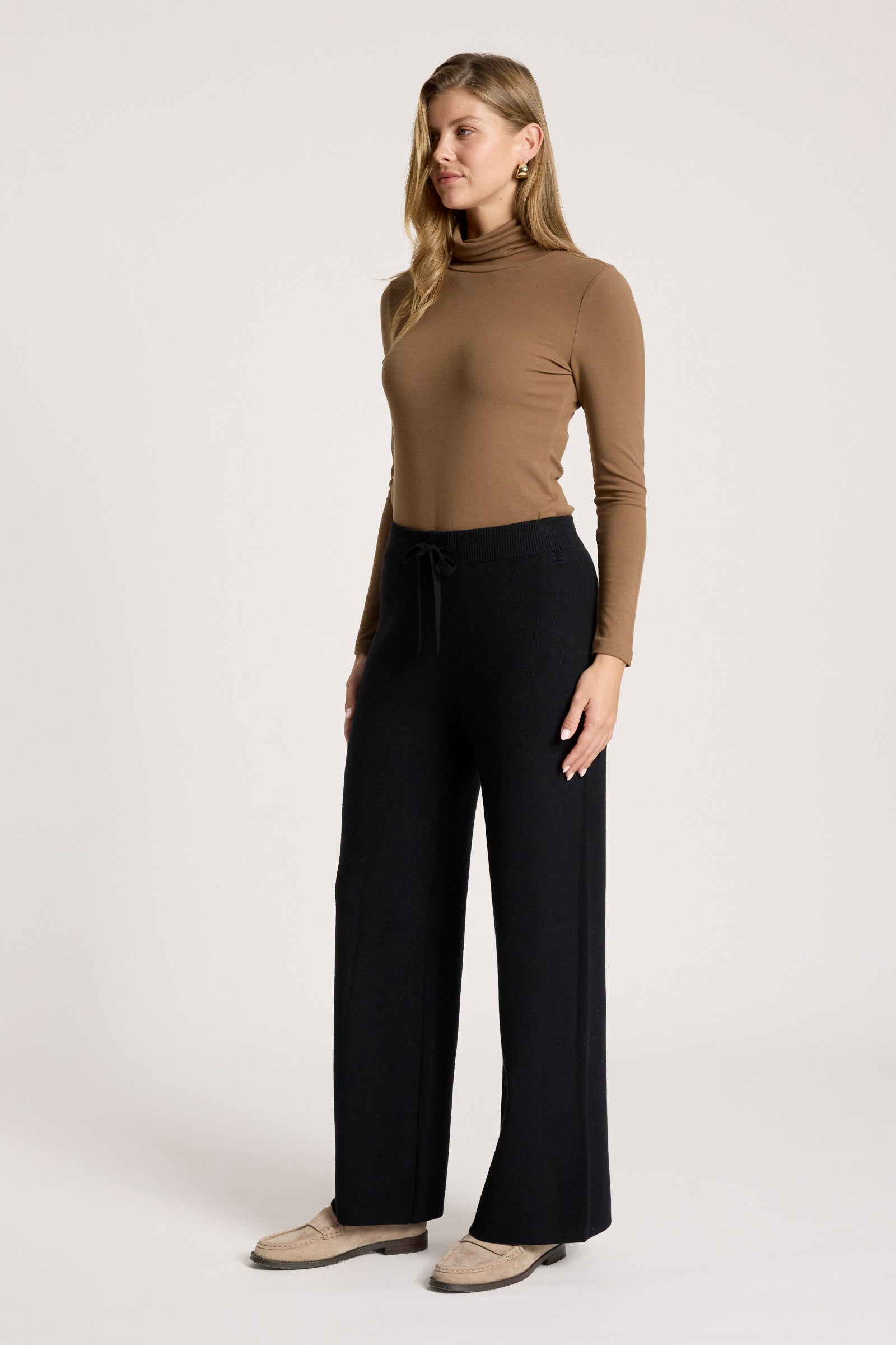 Samira Knit Pant - Black