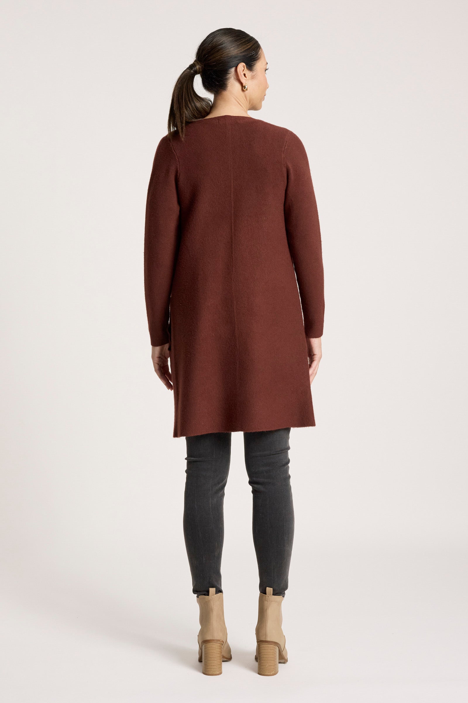 Samira Cardigan - Mahogany