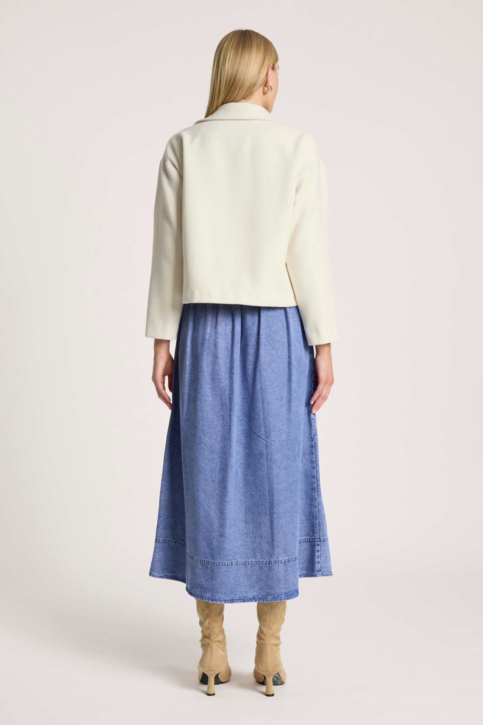 Wanderer Crop Jacket - Ecru