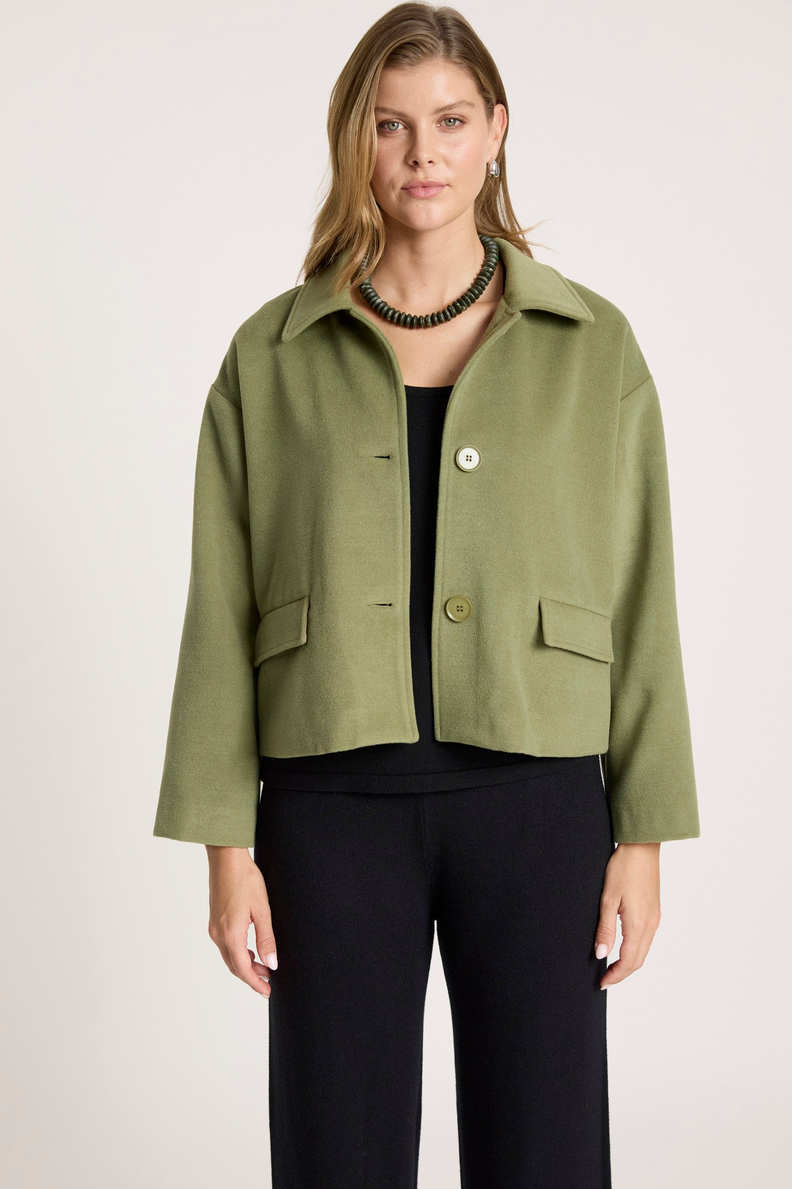 Wanderer Crop Jacket - Pampas