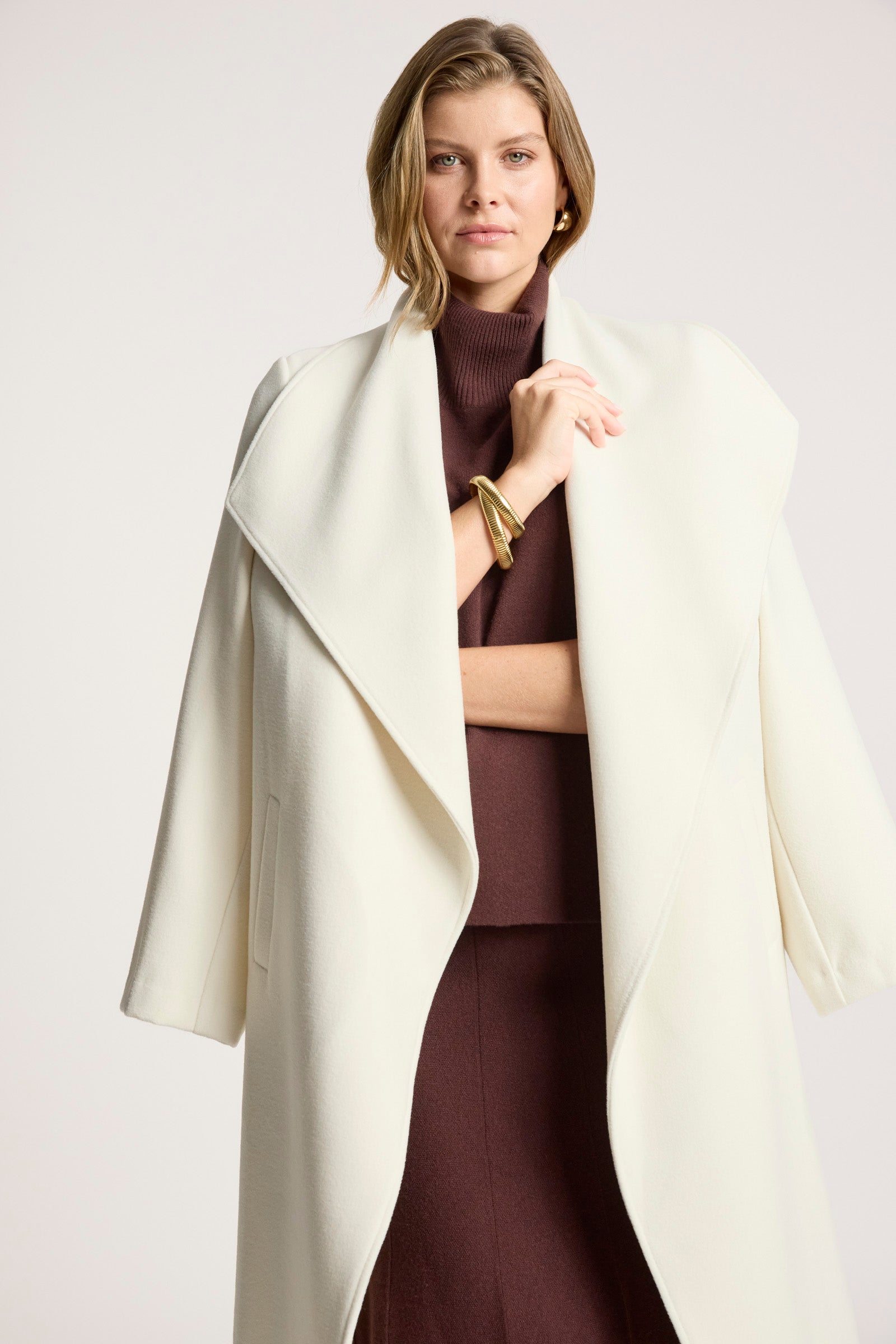 Wanderer Coat - Ecru