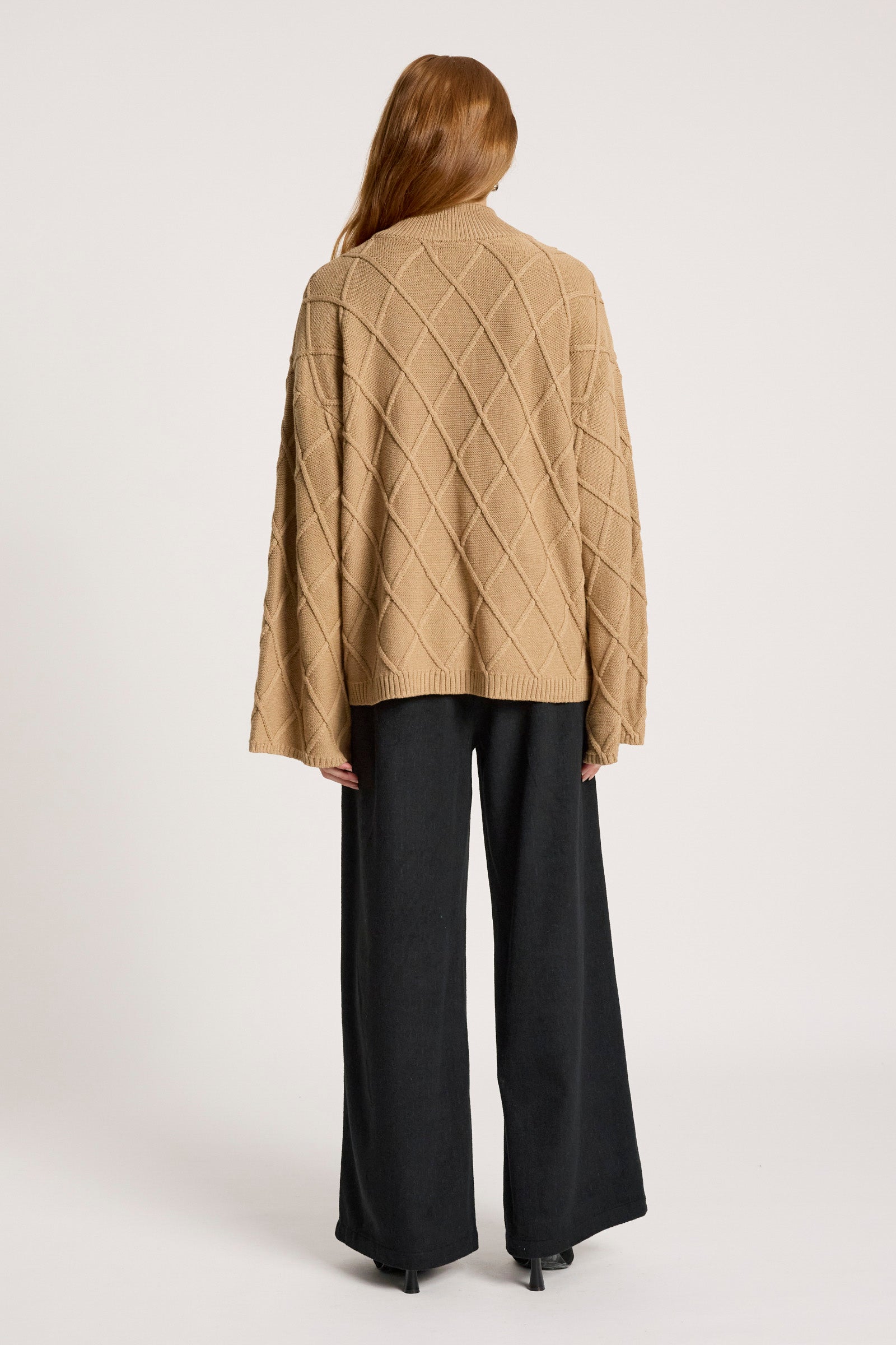 Liora Crop Cardigan - Mocha