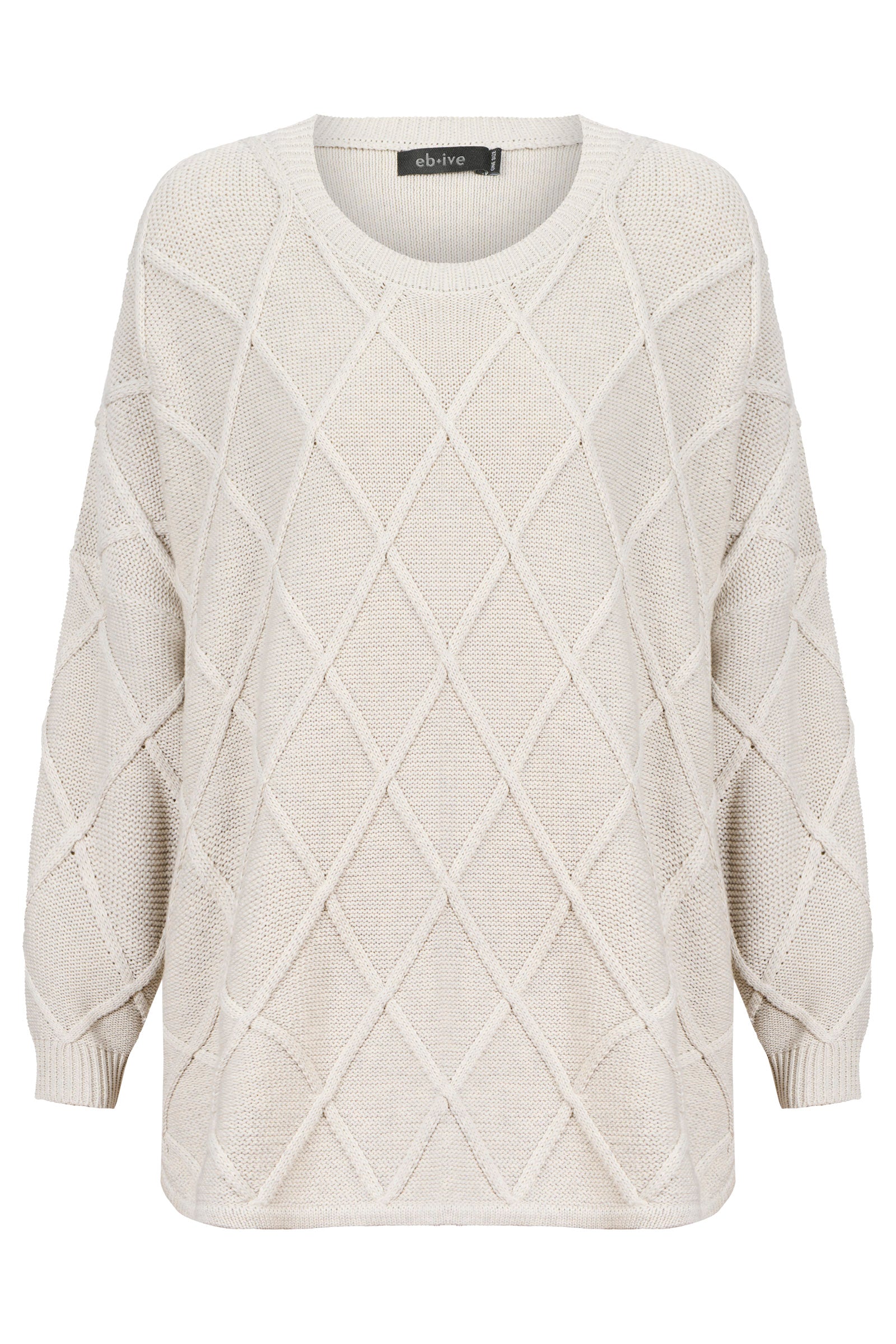 Liora Relaxed Jumper - Bisque