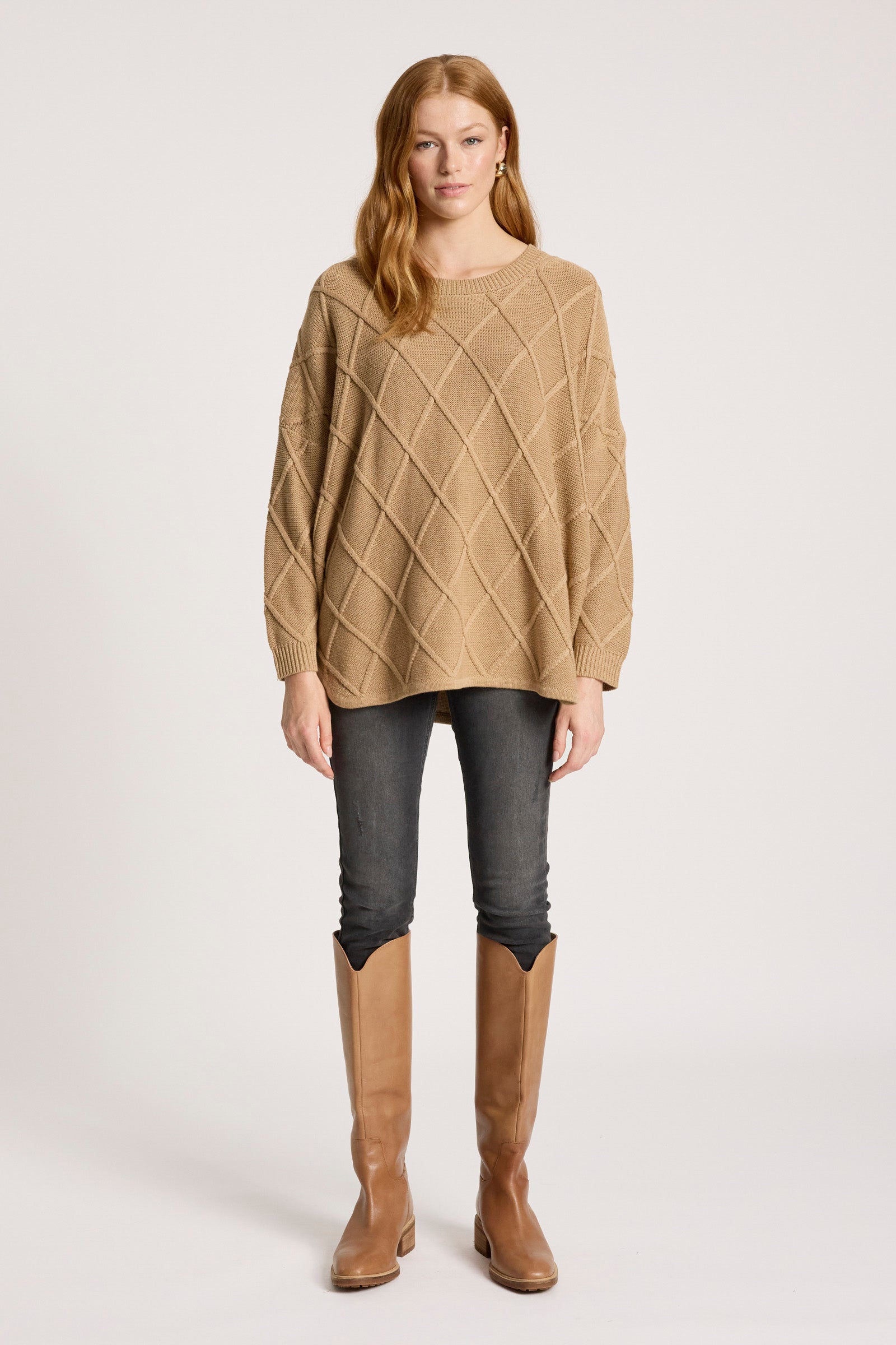 Liora Relaxed Jumper - Mocha