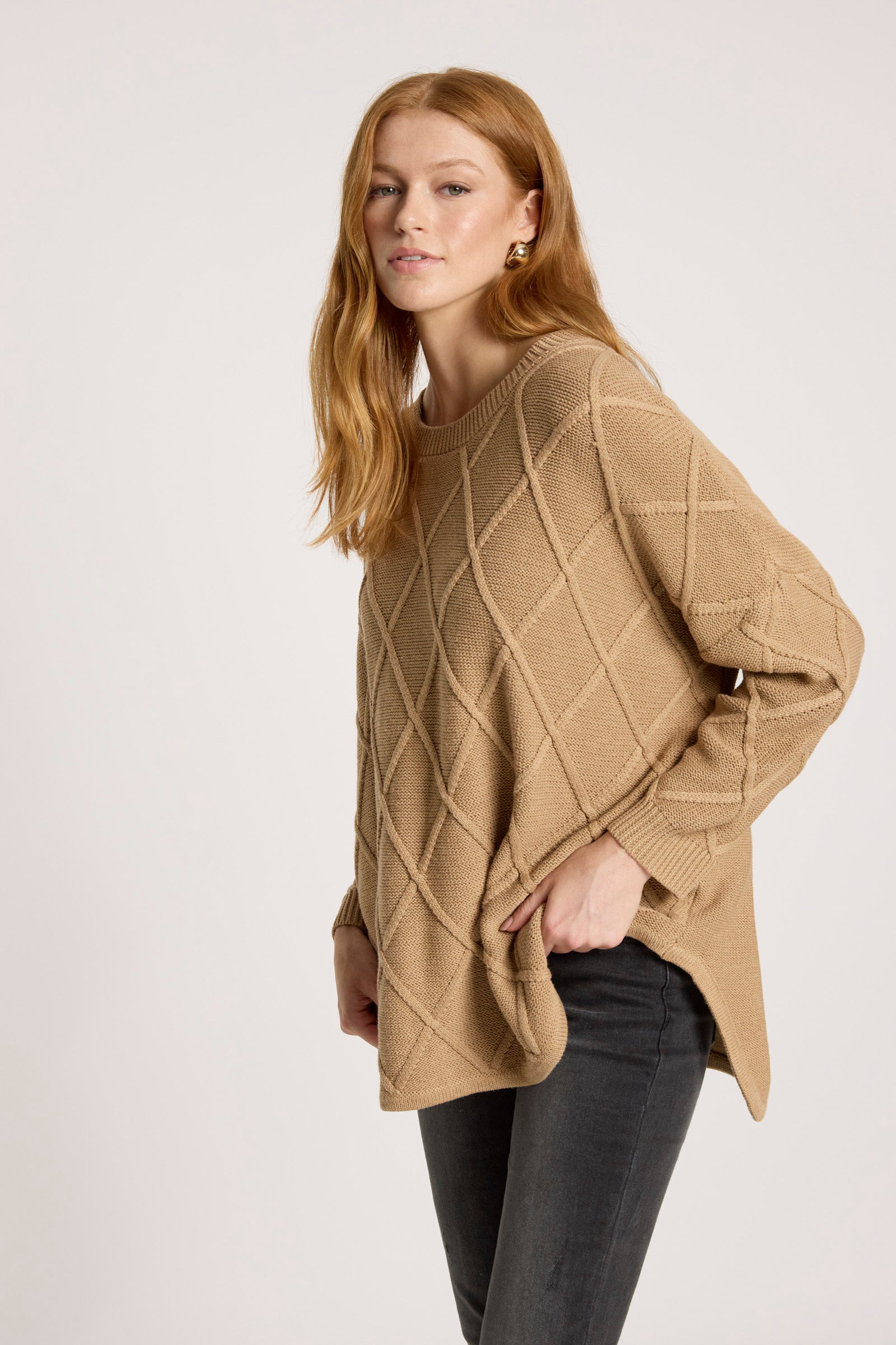 Liora Relaxed Jumper - Mocha