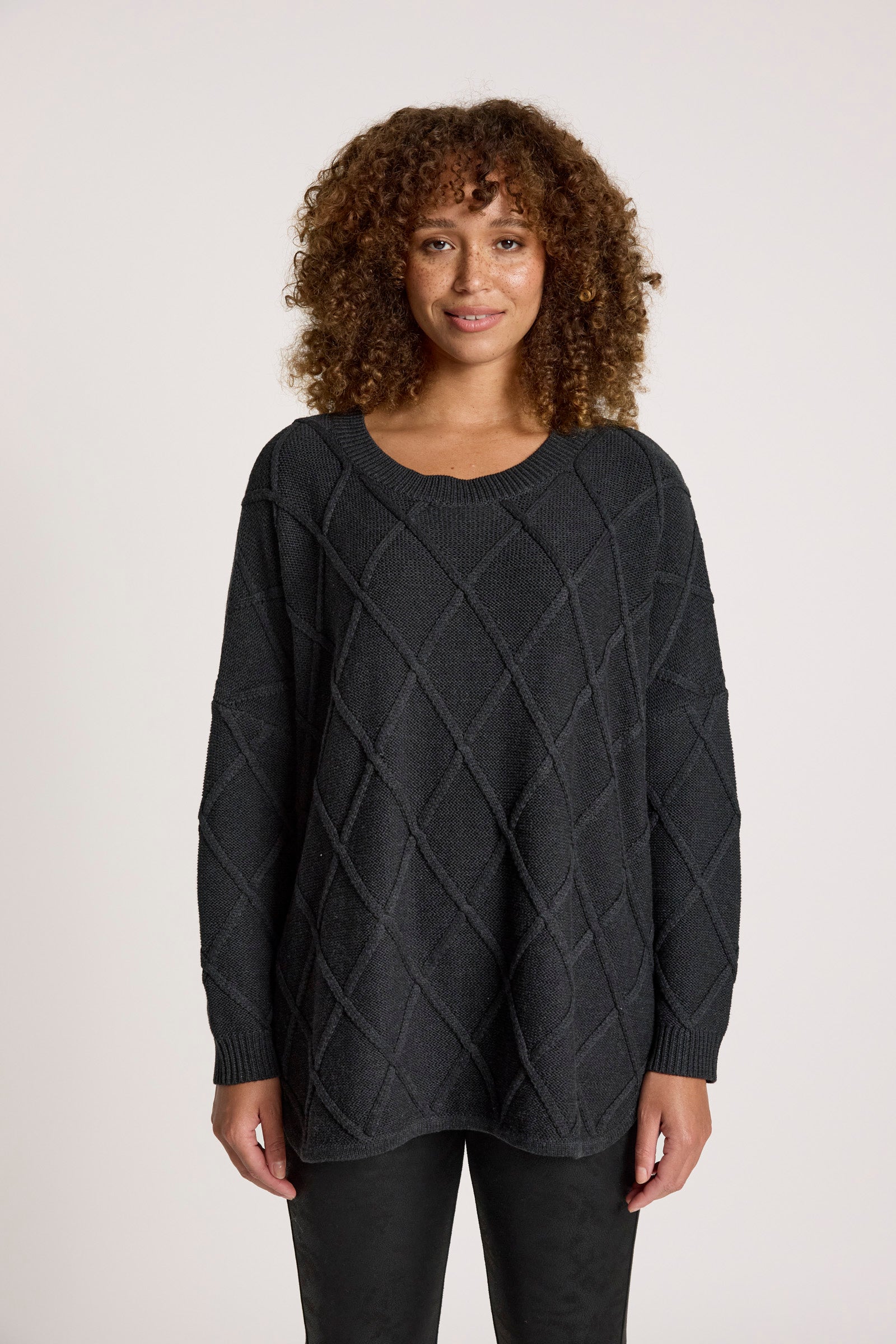 Liora Relaxed Jumper - Char