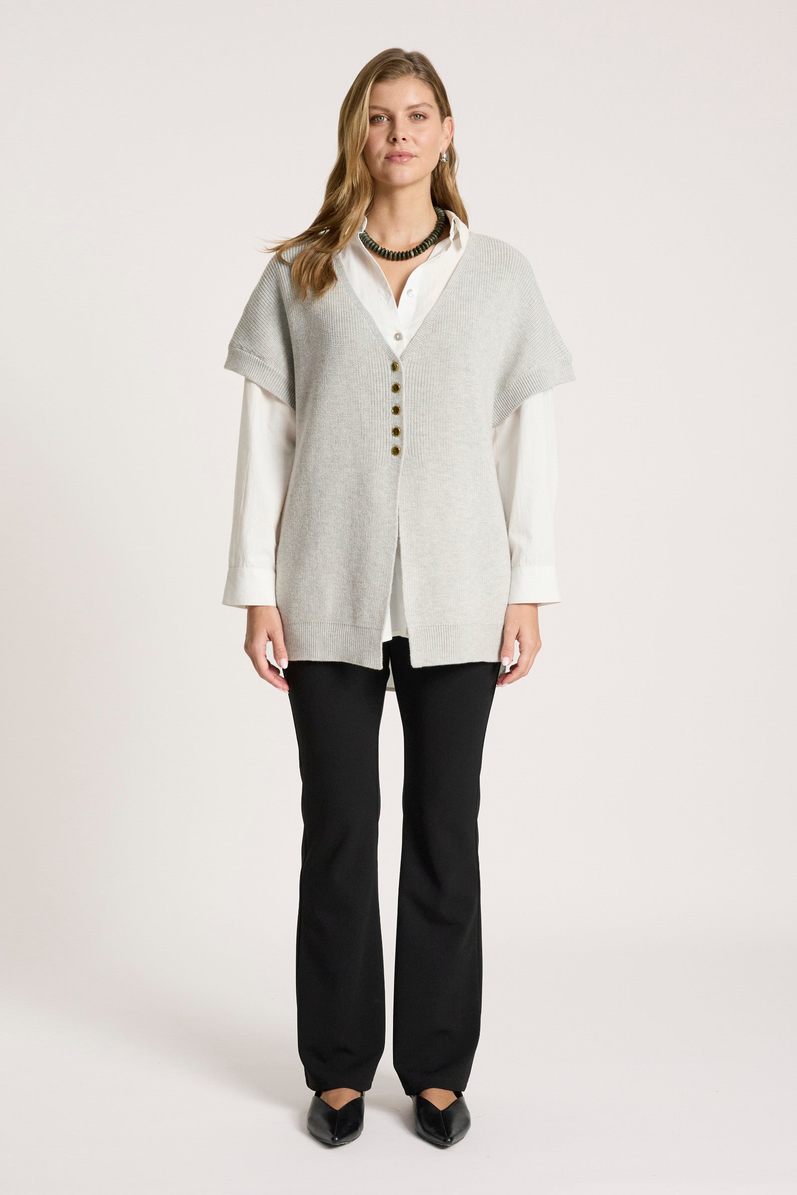 Berber Vest Cardigan - Marle