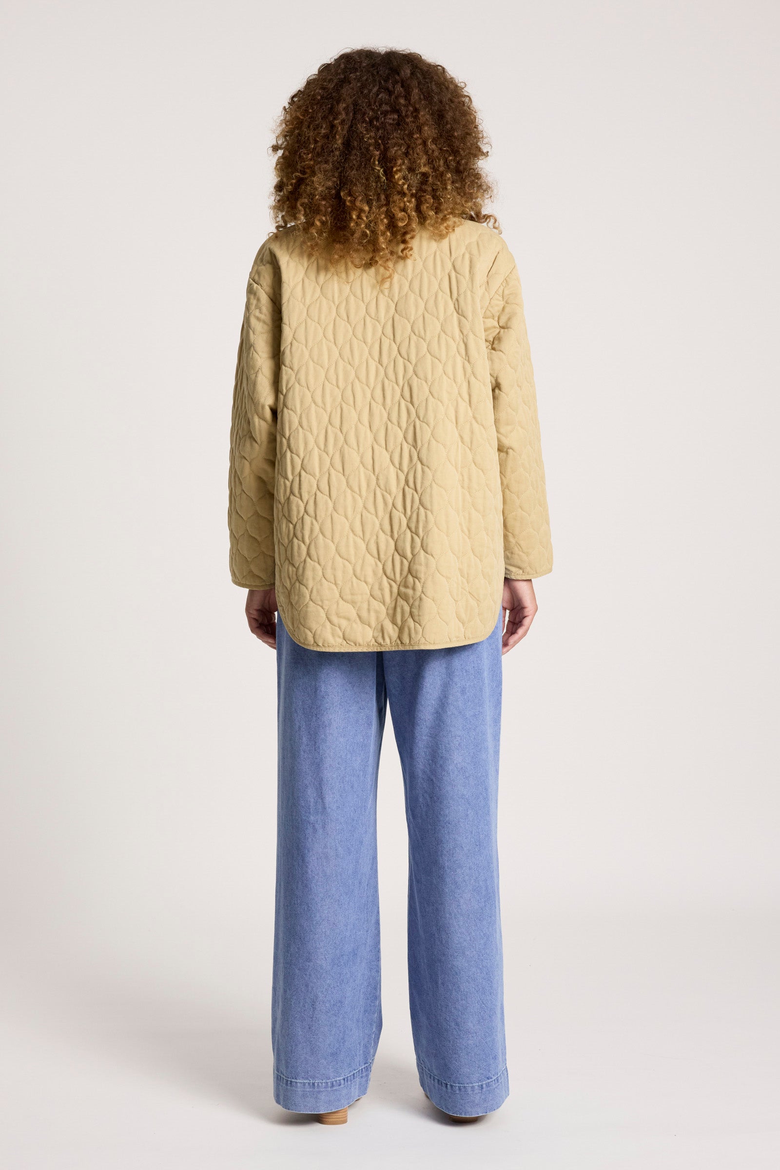 Sansi Quilted Jacket - Dune