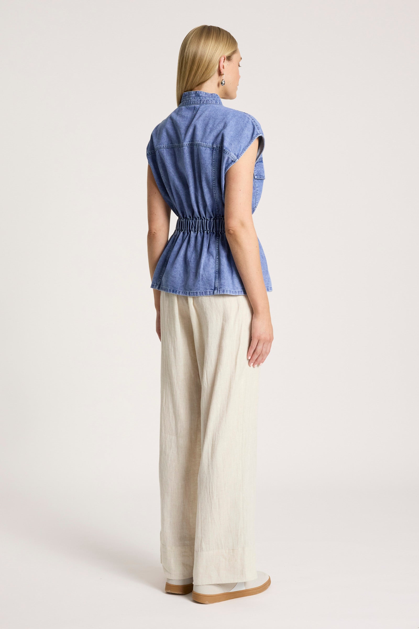 Bodhi Denim Vest - Denim