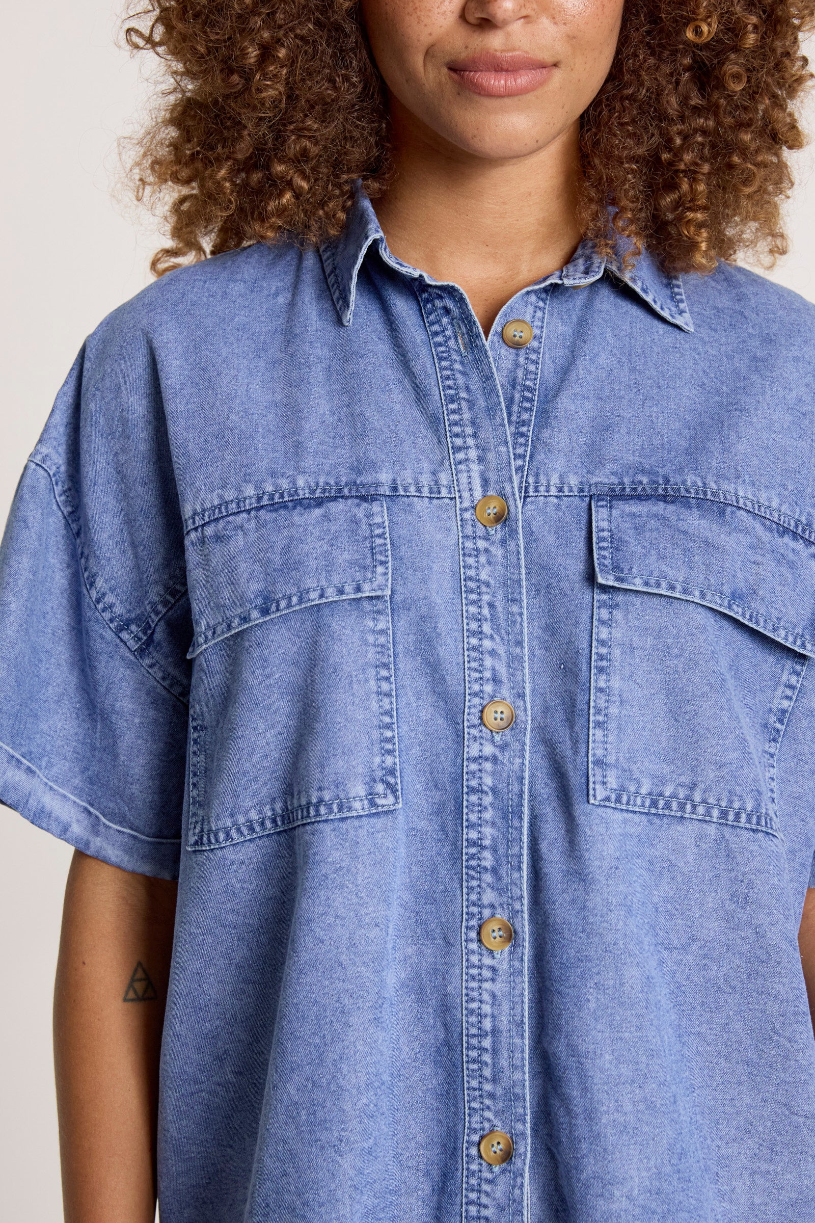 Bodhi Denim Shirt - Denim