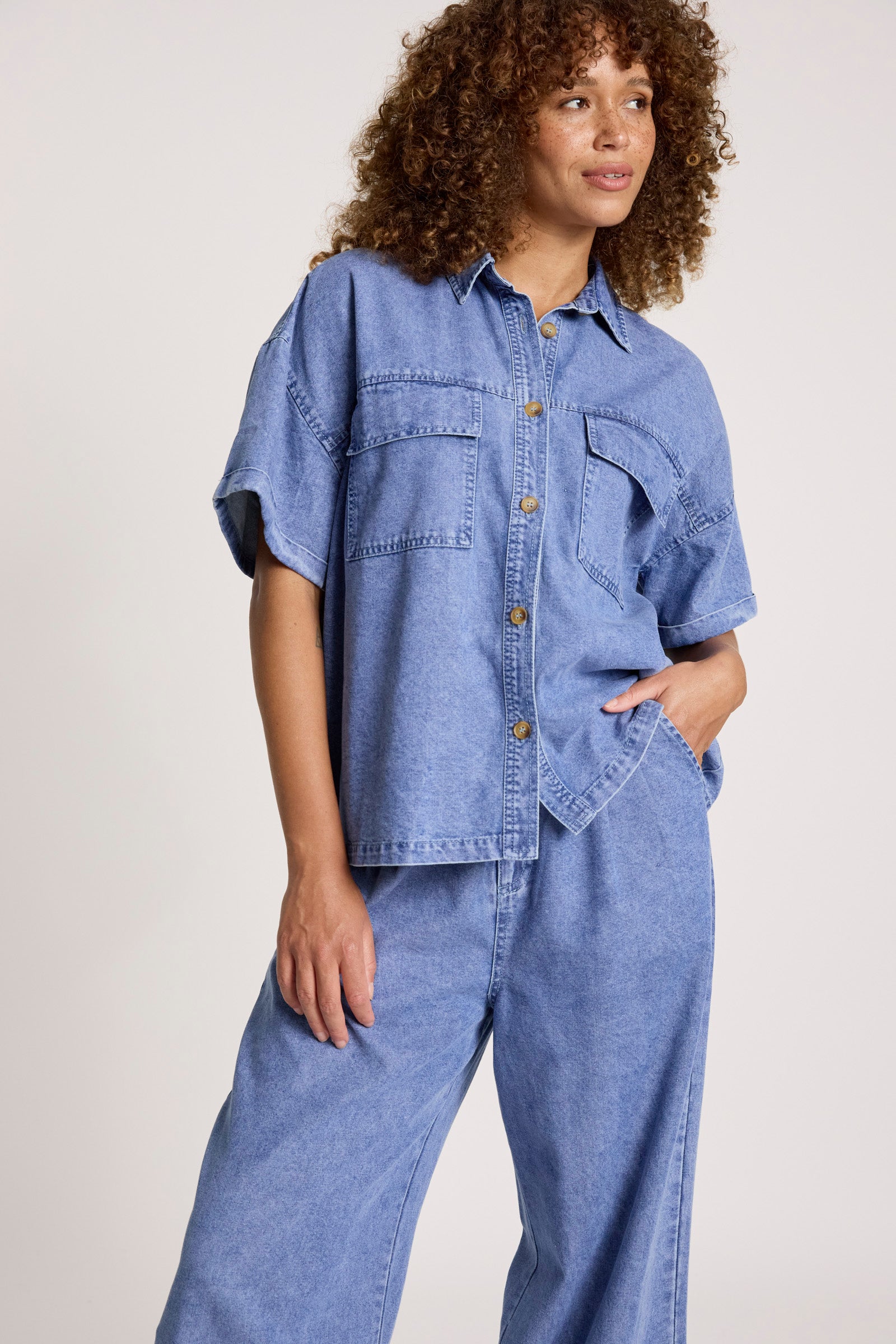Bodhi Denim Shirt - Denim