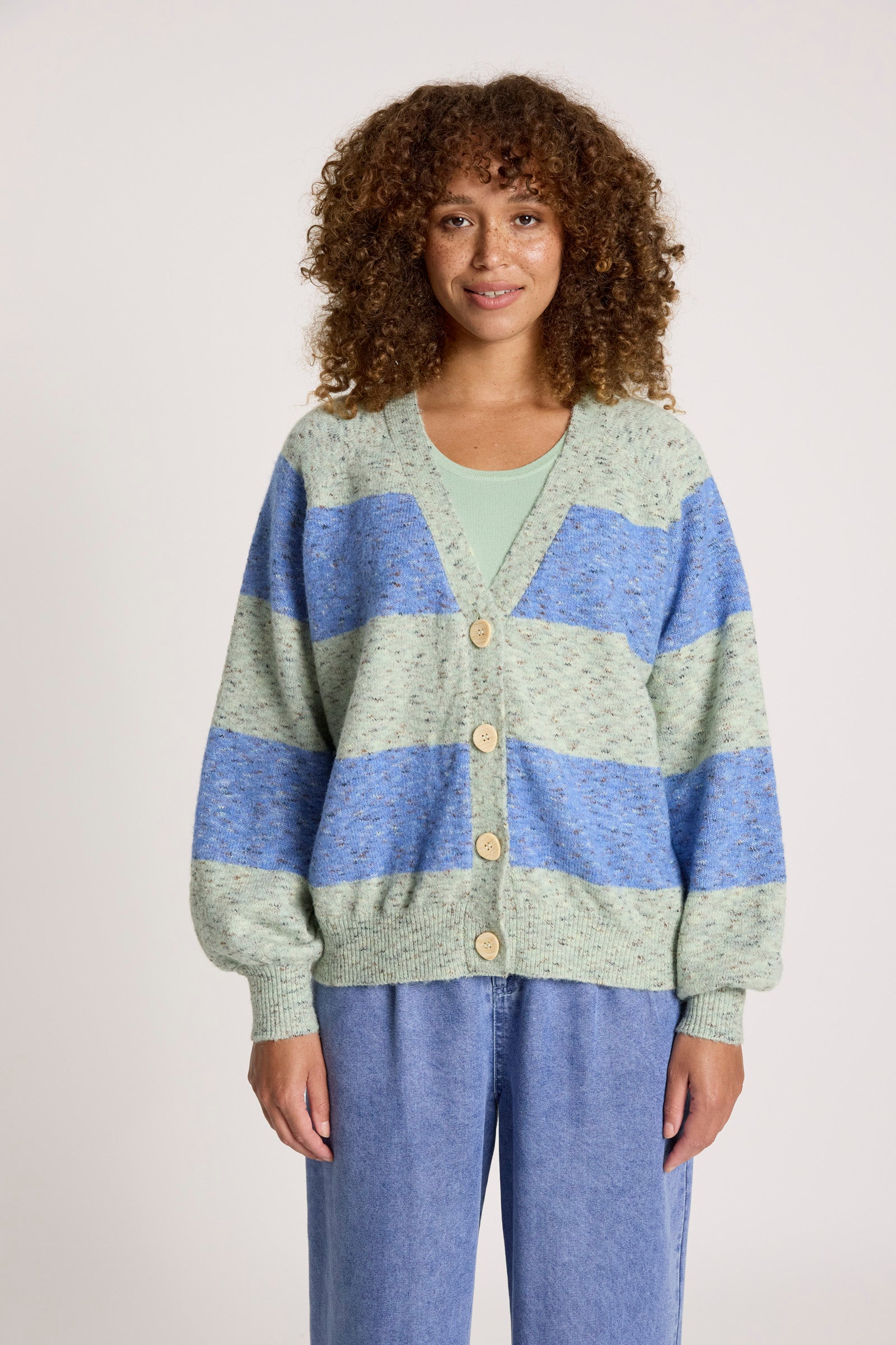 Zarda Cardigan - Sage/Lake