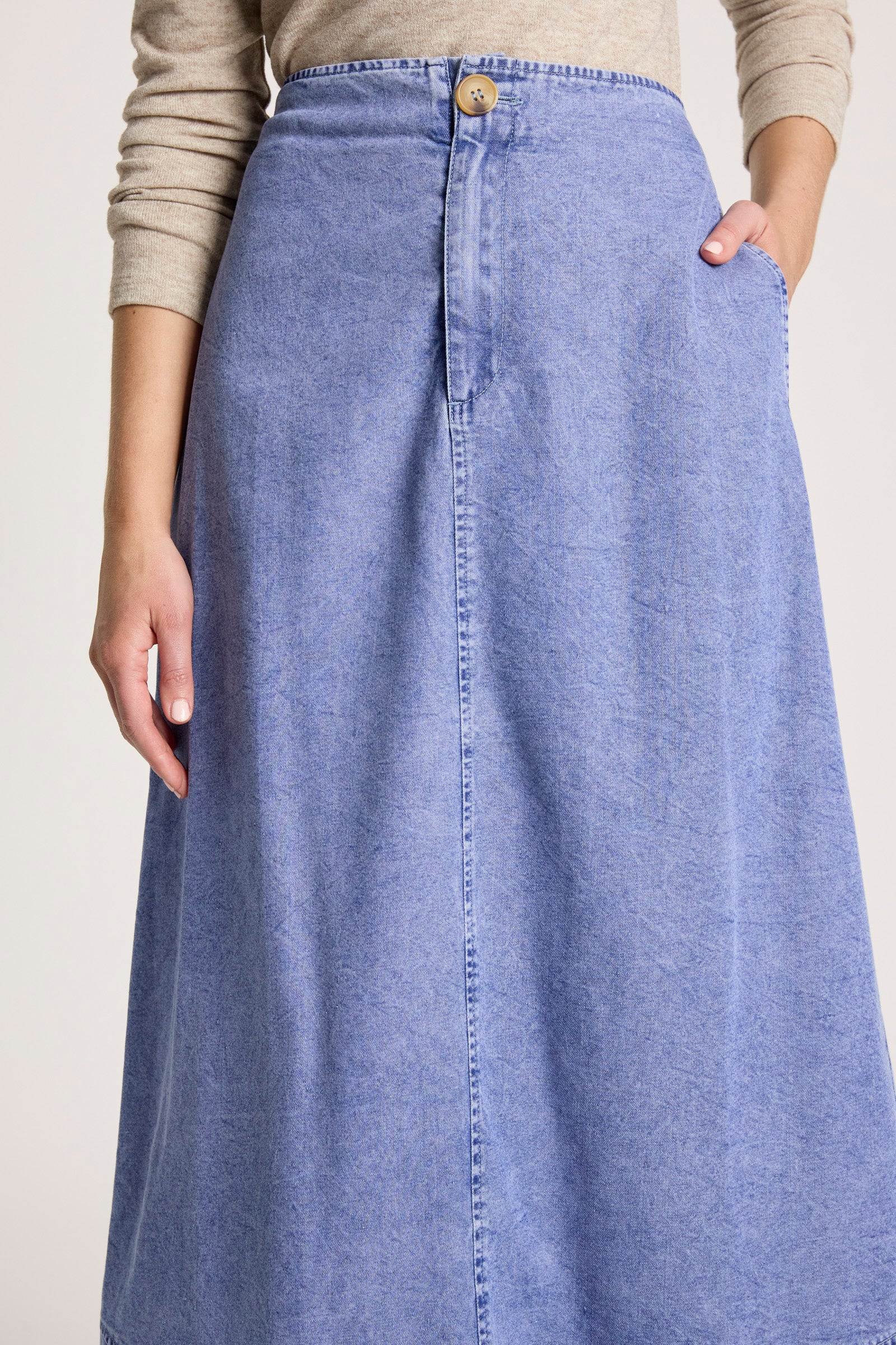 Bodhi Denim Skirt - Denim