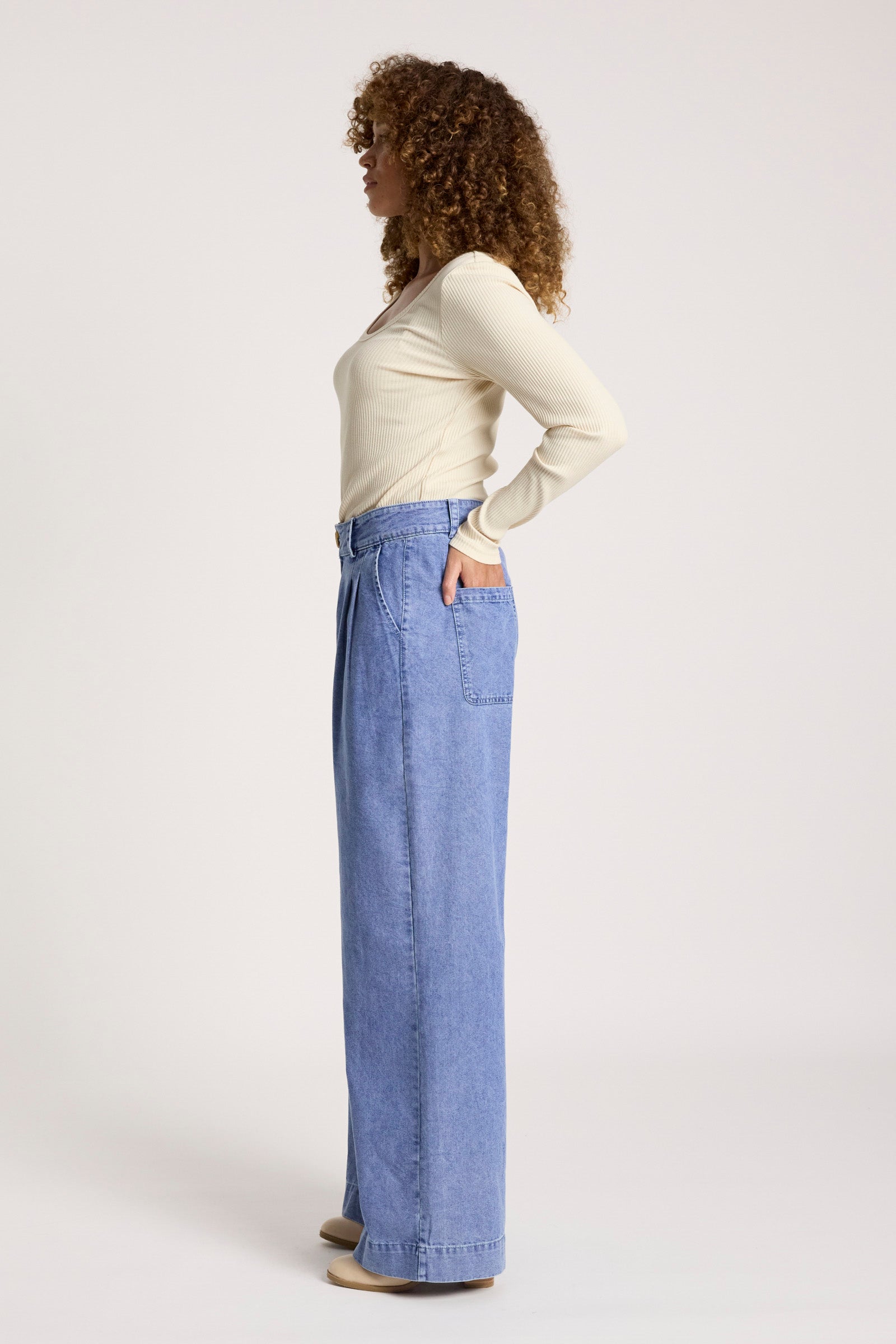 Bodhi Denim Pant - Denim