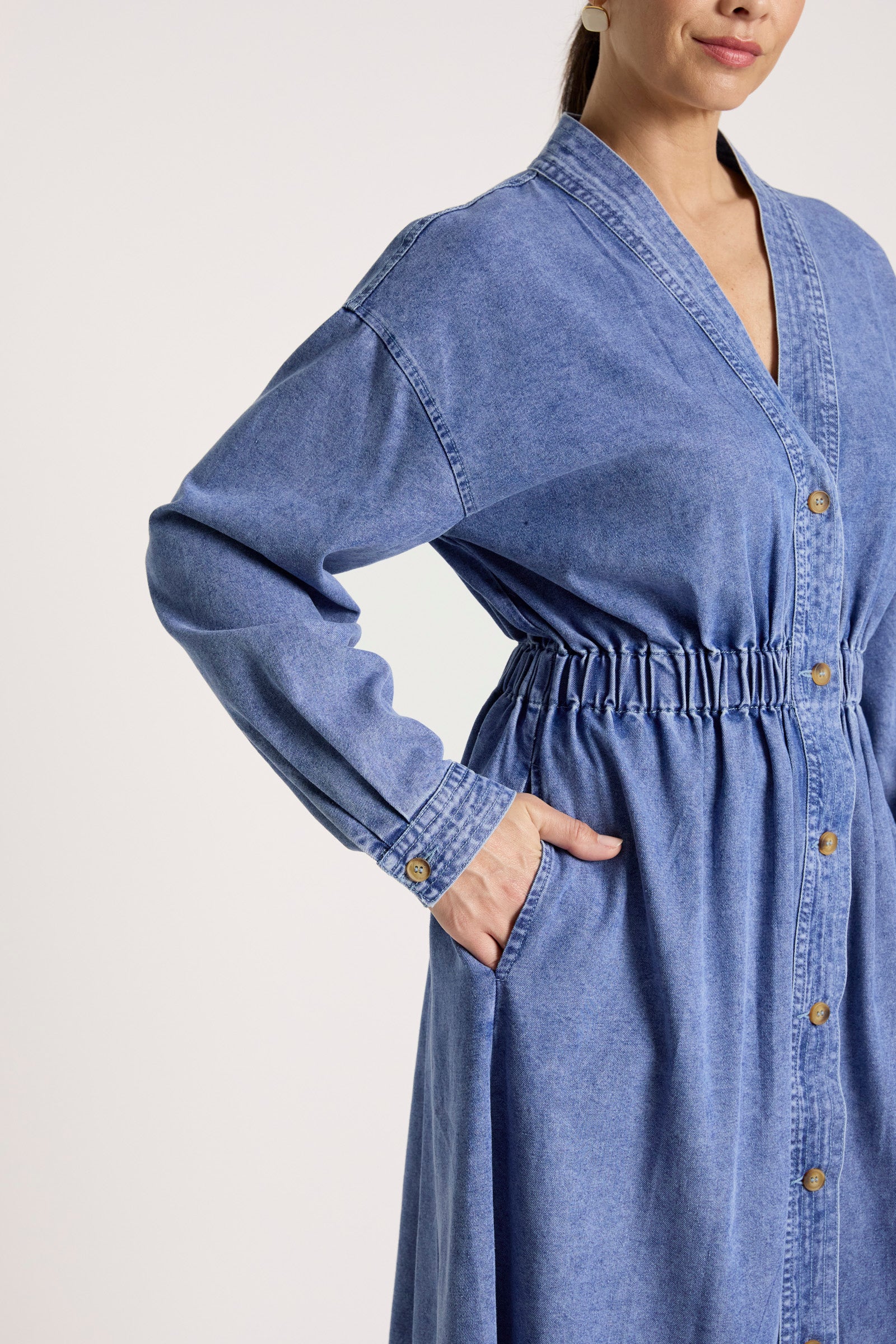 Bodhi Denim Dress - Denim