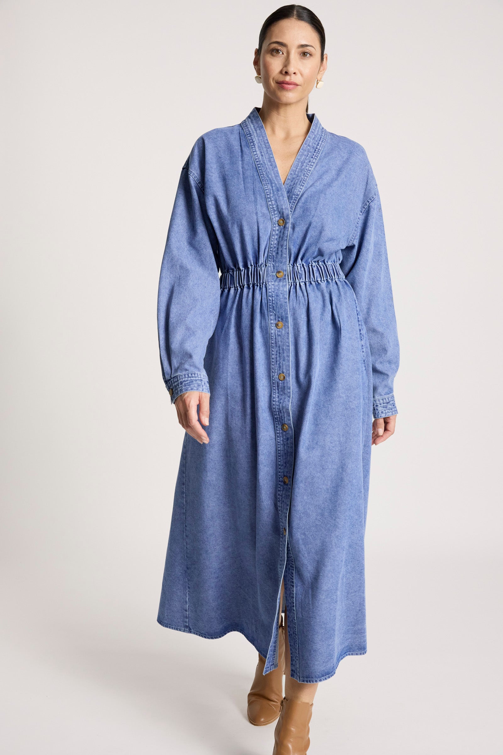 Bodhi Denim Dress - Denim