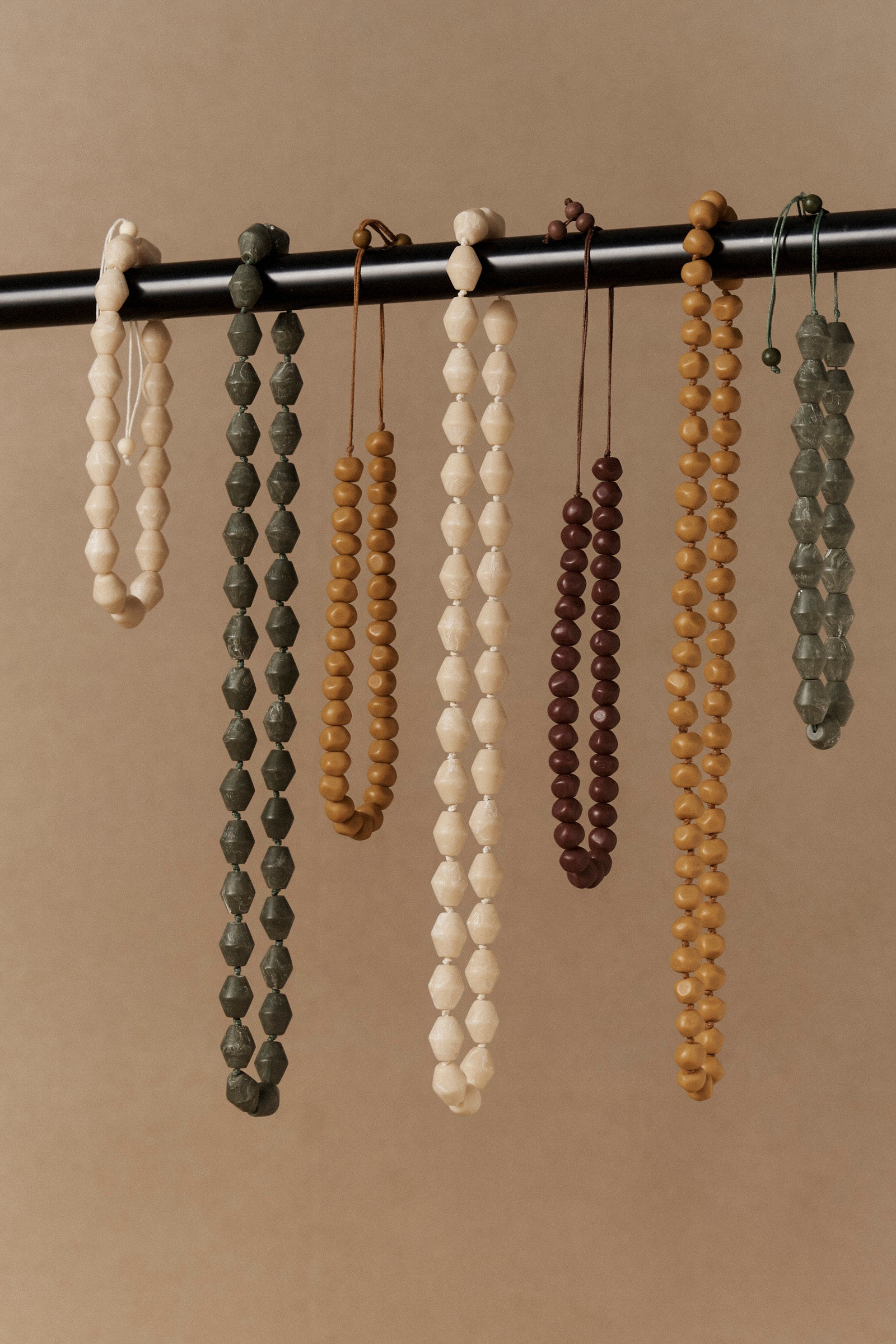 Maasai Necklace - Caramel