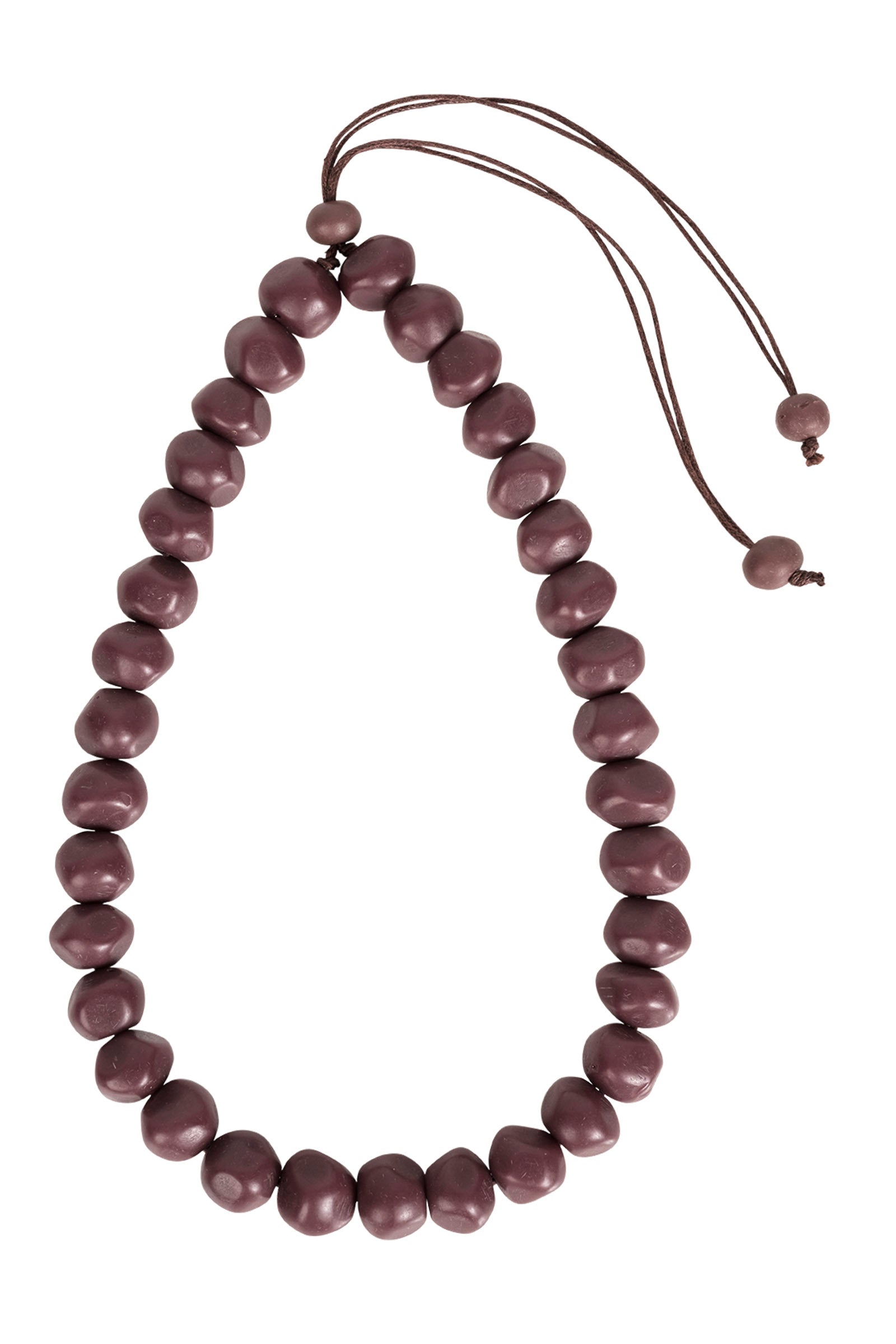 Maasai Necklace - Mahogany