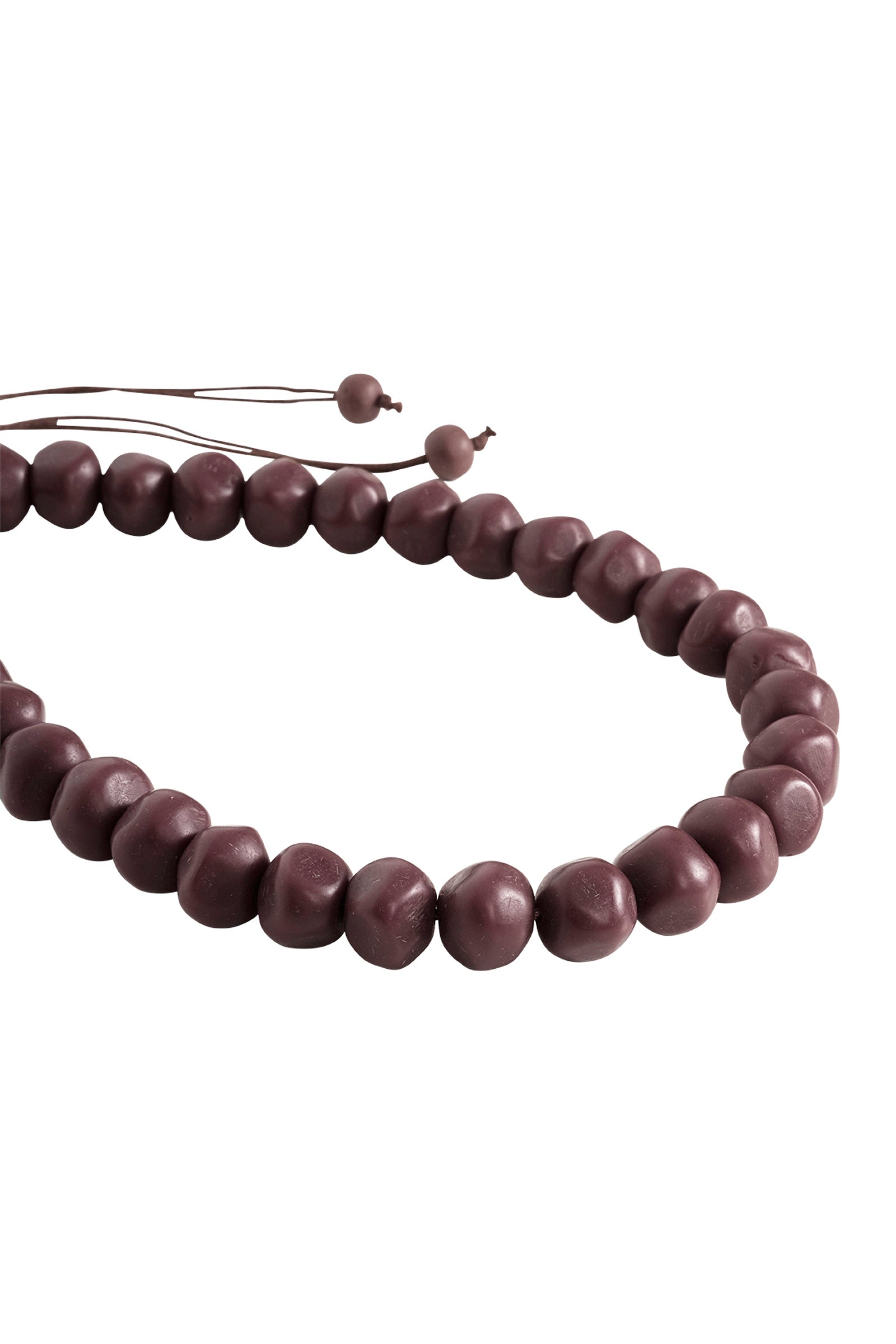 Maasai Necklace - Mahogany