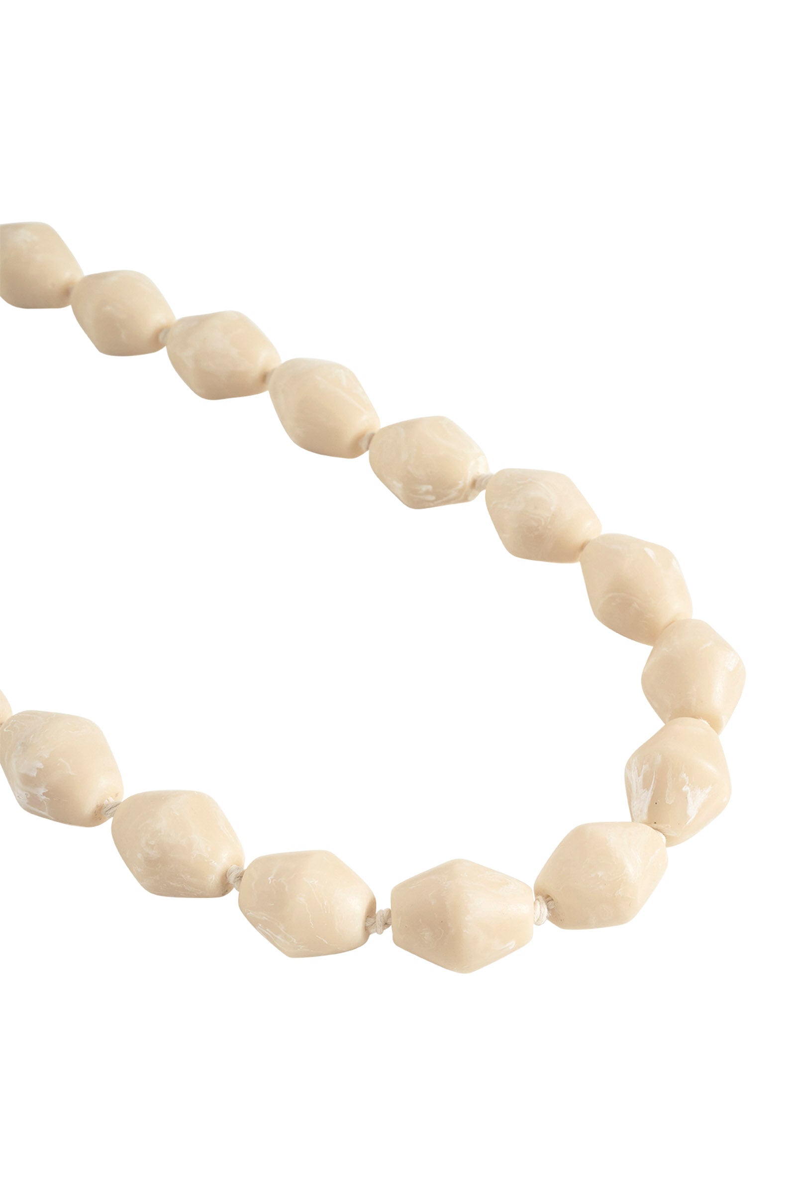 Maasai Long Necklace - Dune