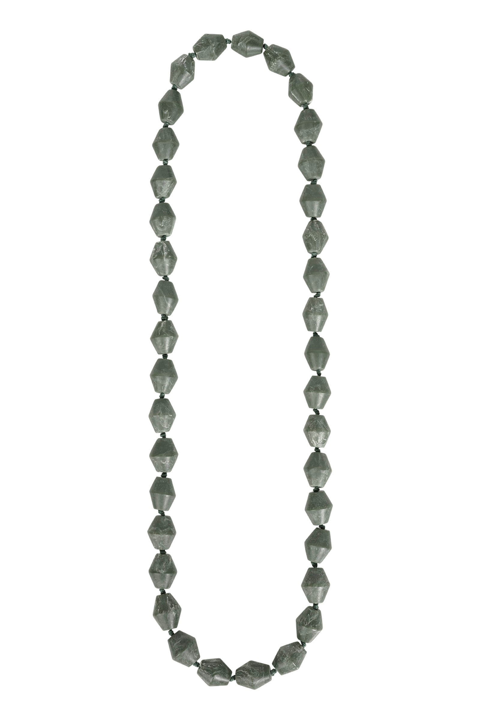 Maasai Long Necklace - Pampas