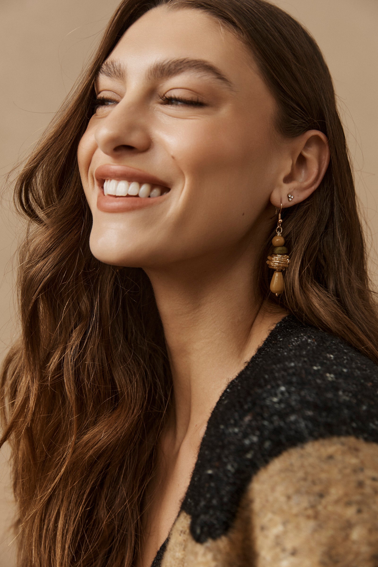 Oman Earring - Camel Drop