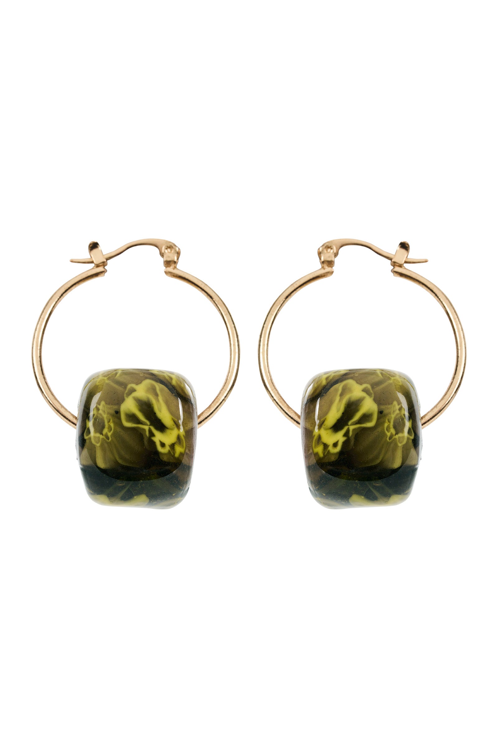 Oman Earring - Bead Hoop