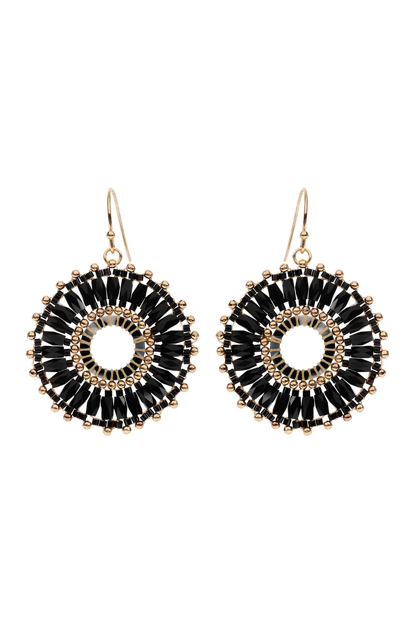 Ayla Dome Earring - Black