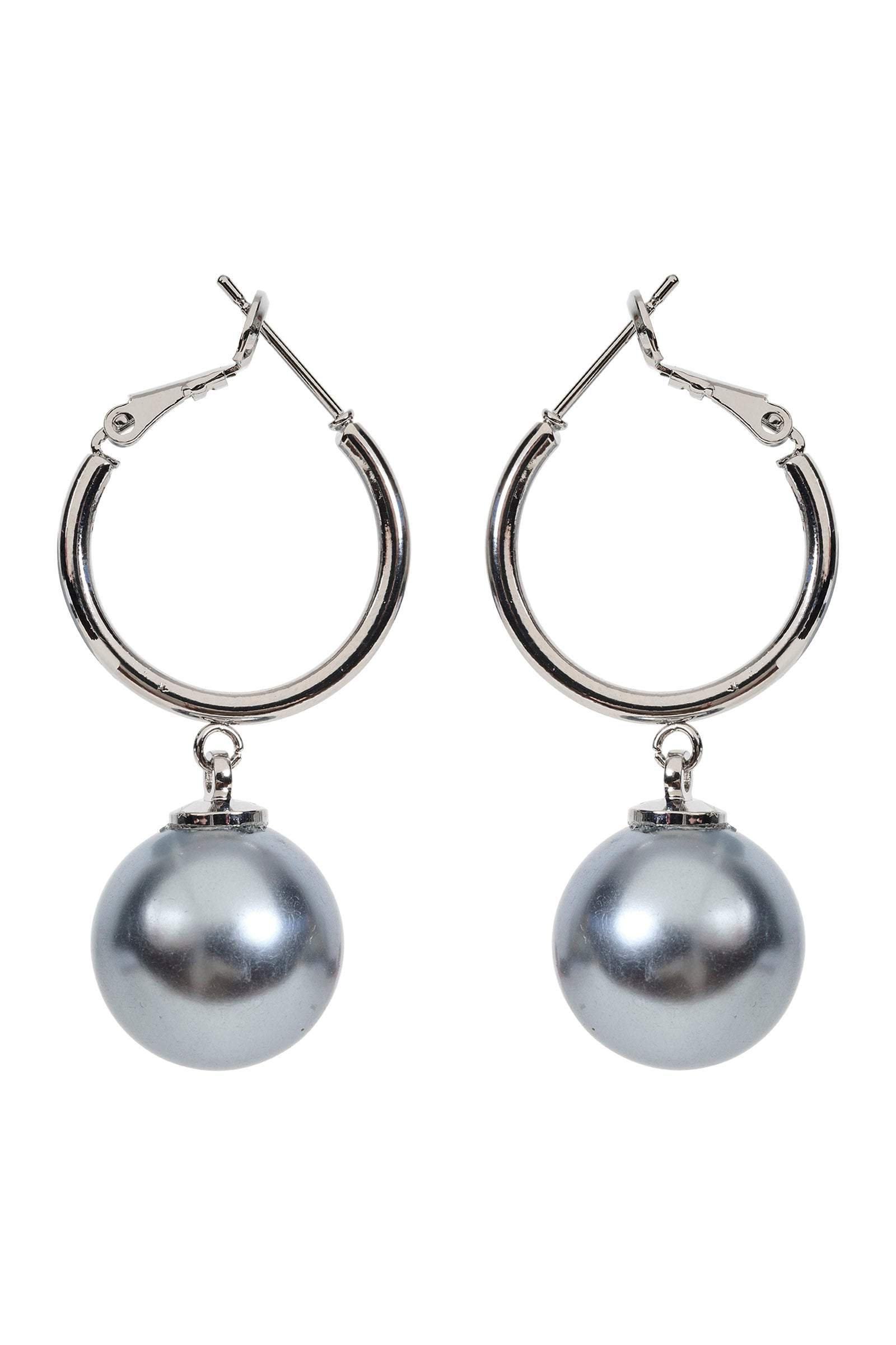 Rumi Earring - Silver Pearl
