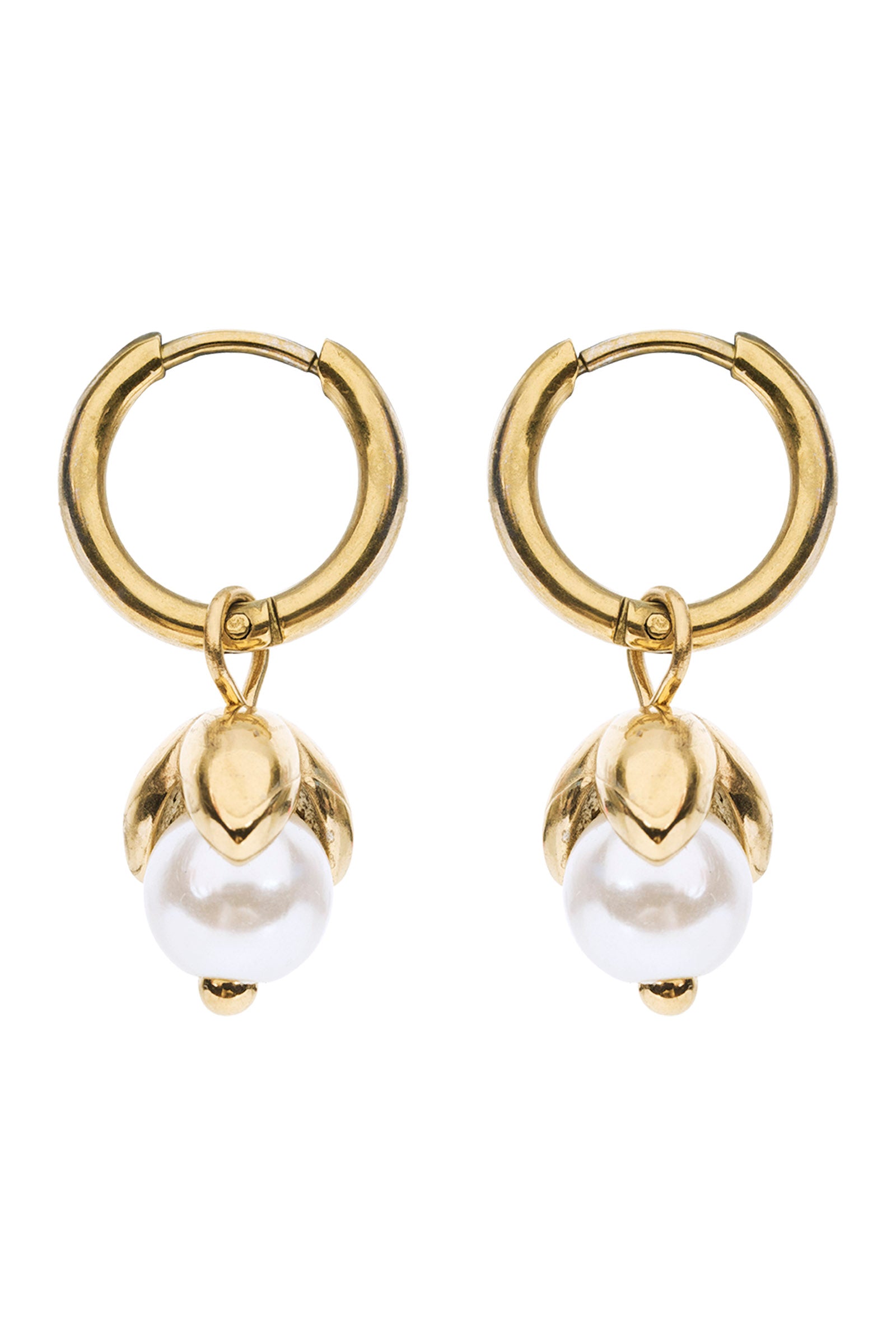 Heritage Earring - Pearl Tulip