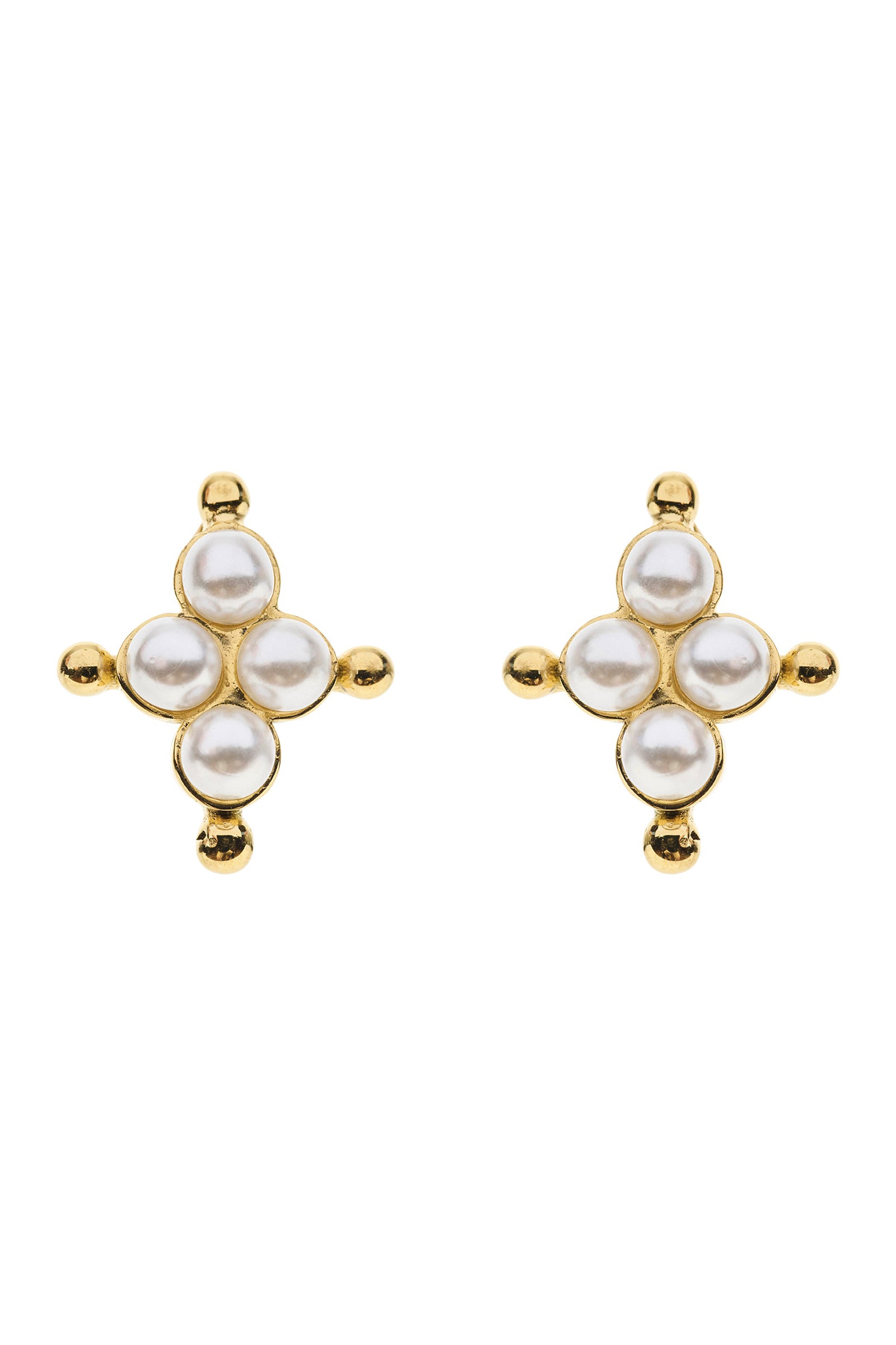 Heritage Earring - Pearl Star