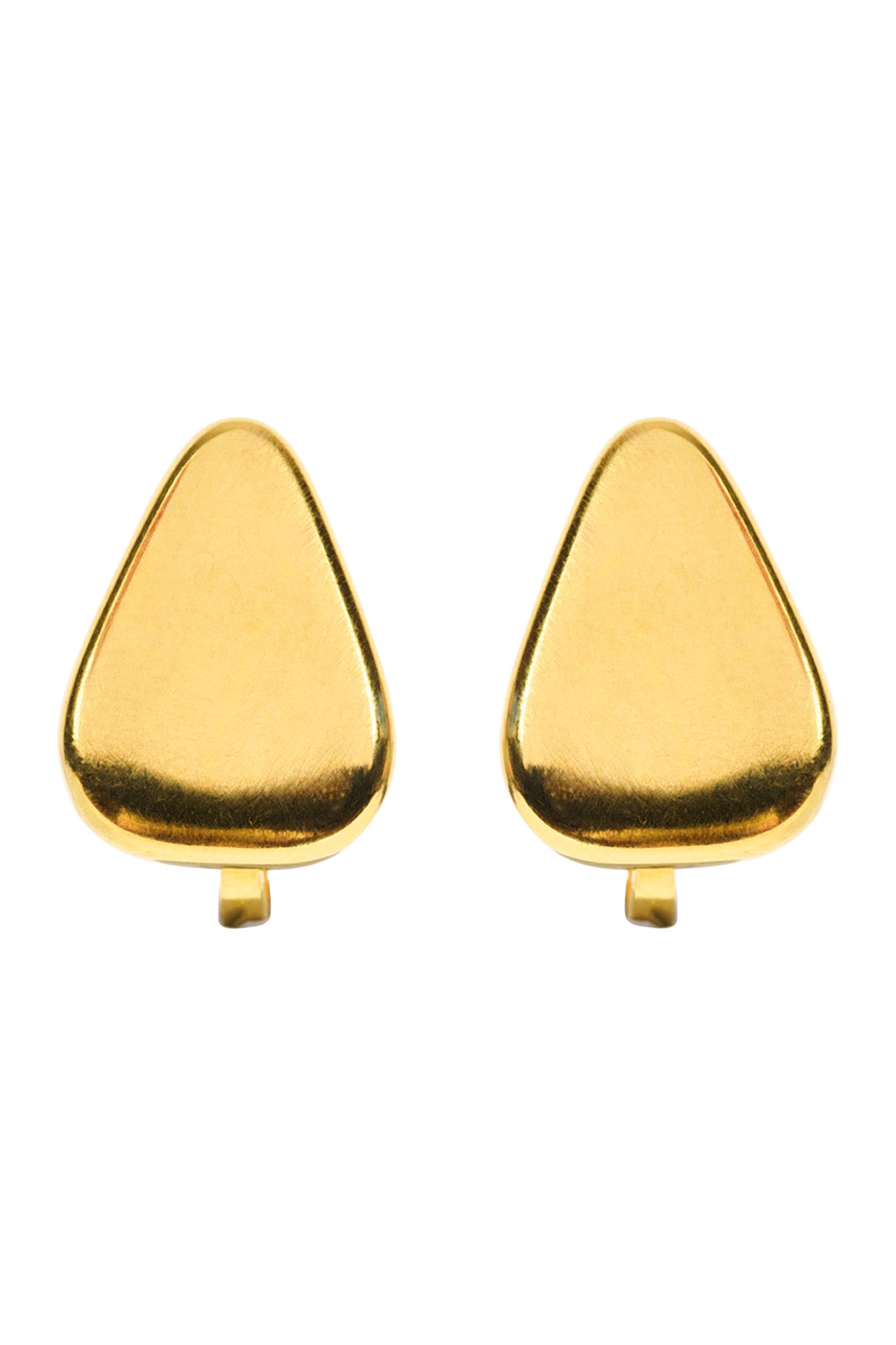 Heritage Clip On Earring - Gold Tri