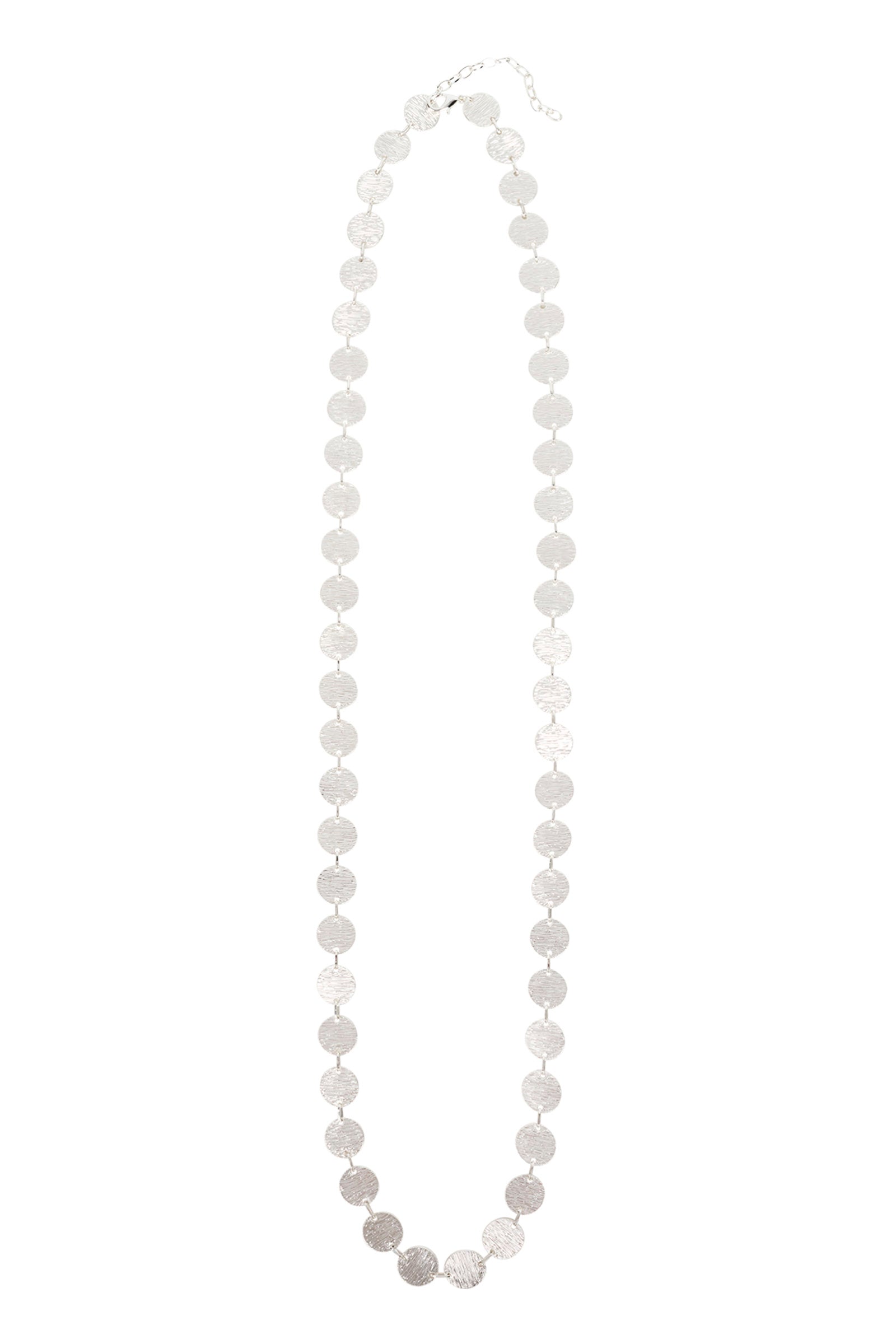 Tala Token Necklace - Silver
