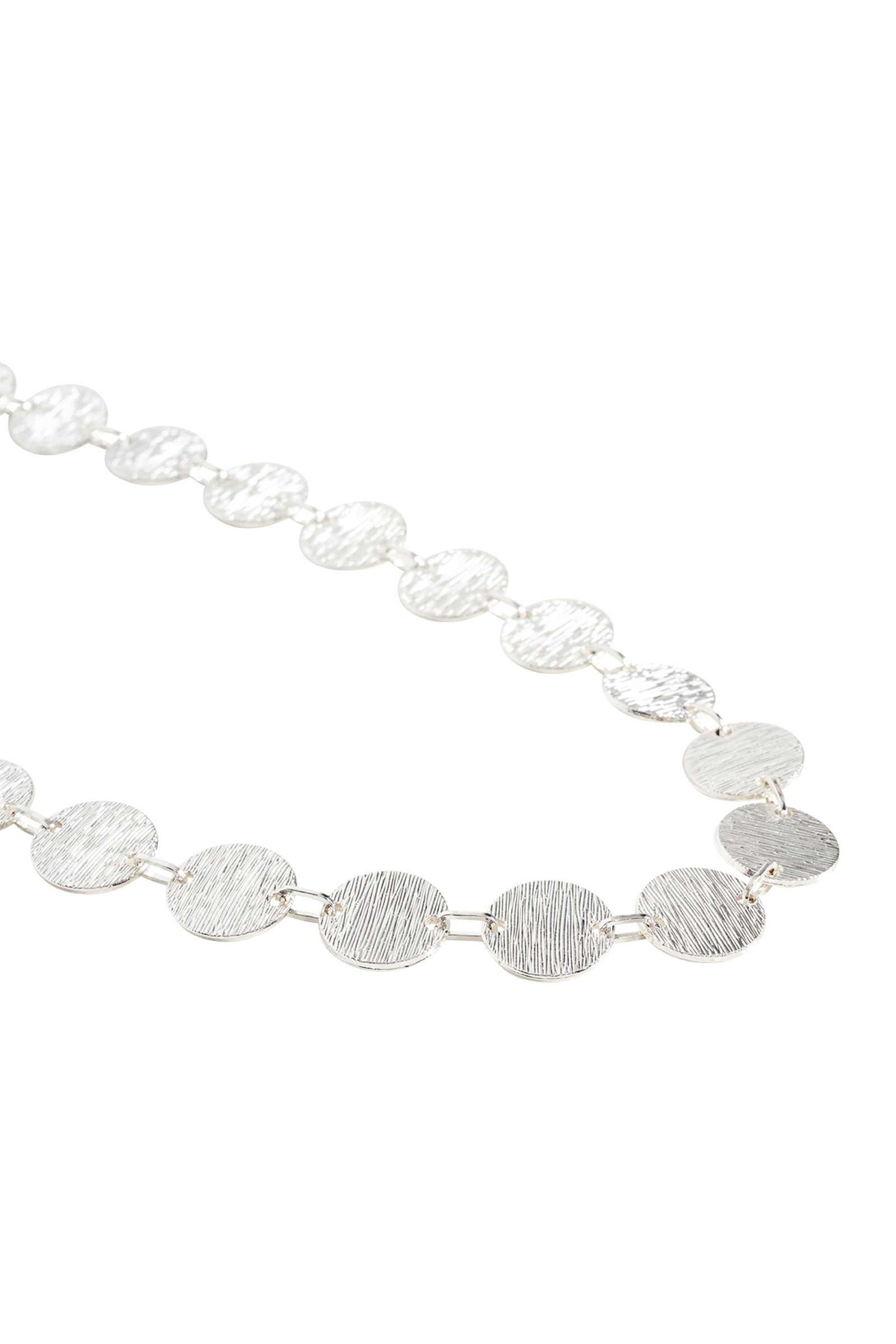 Tala Token Necklace - Silver