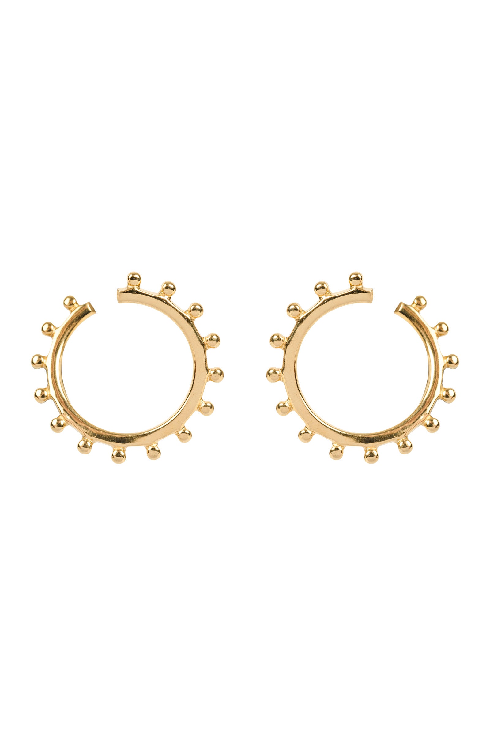 San Earring - Gold Hoop