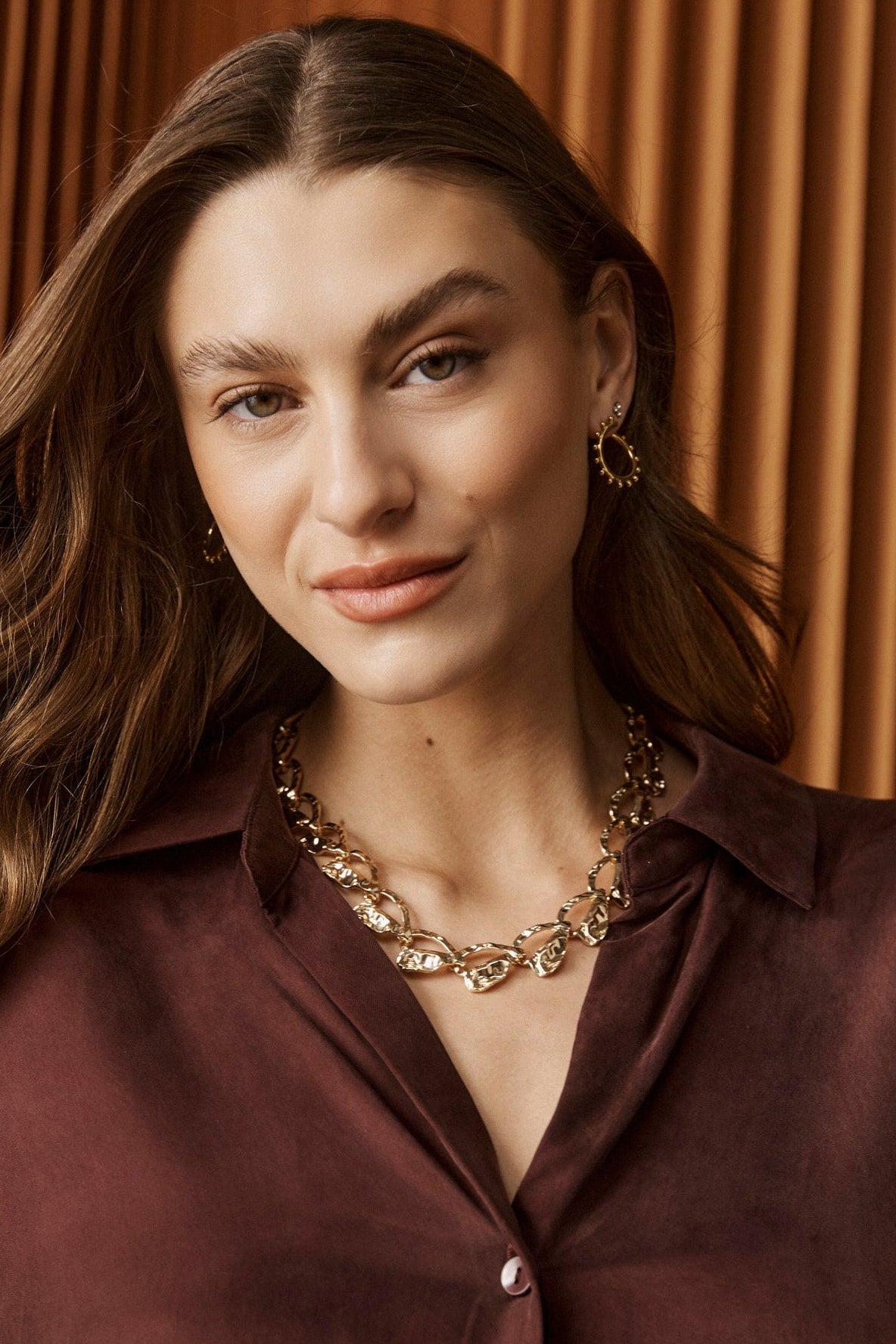 Tala Link Necklace - Gold