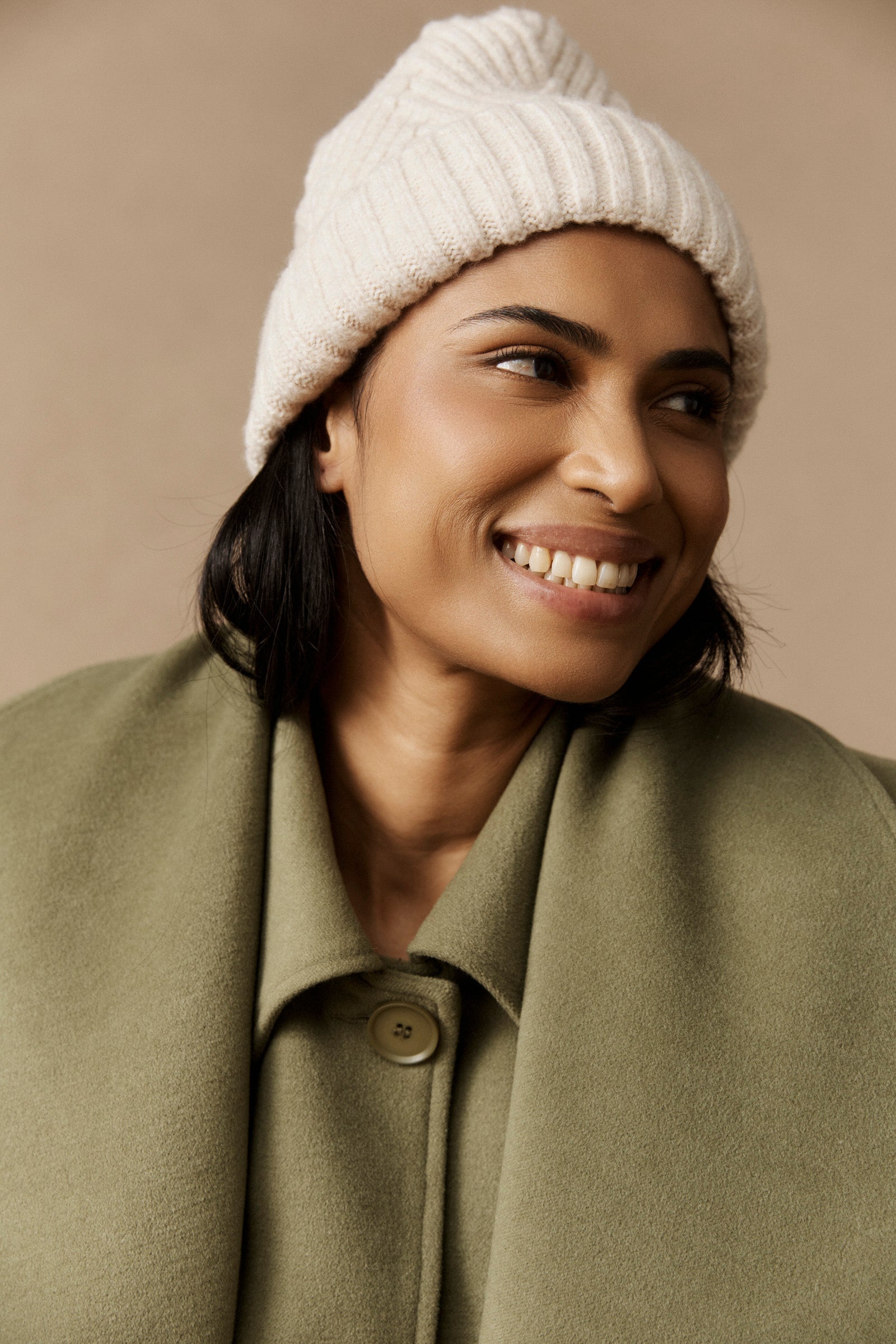 Sable Beanie - Bisque