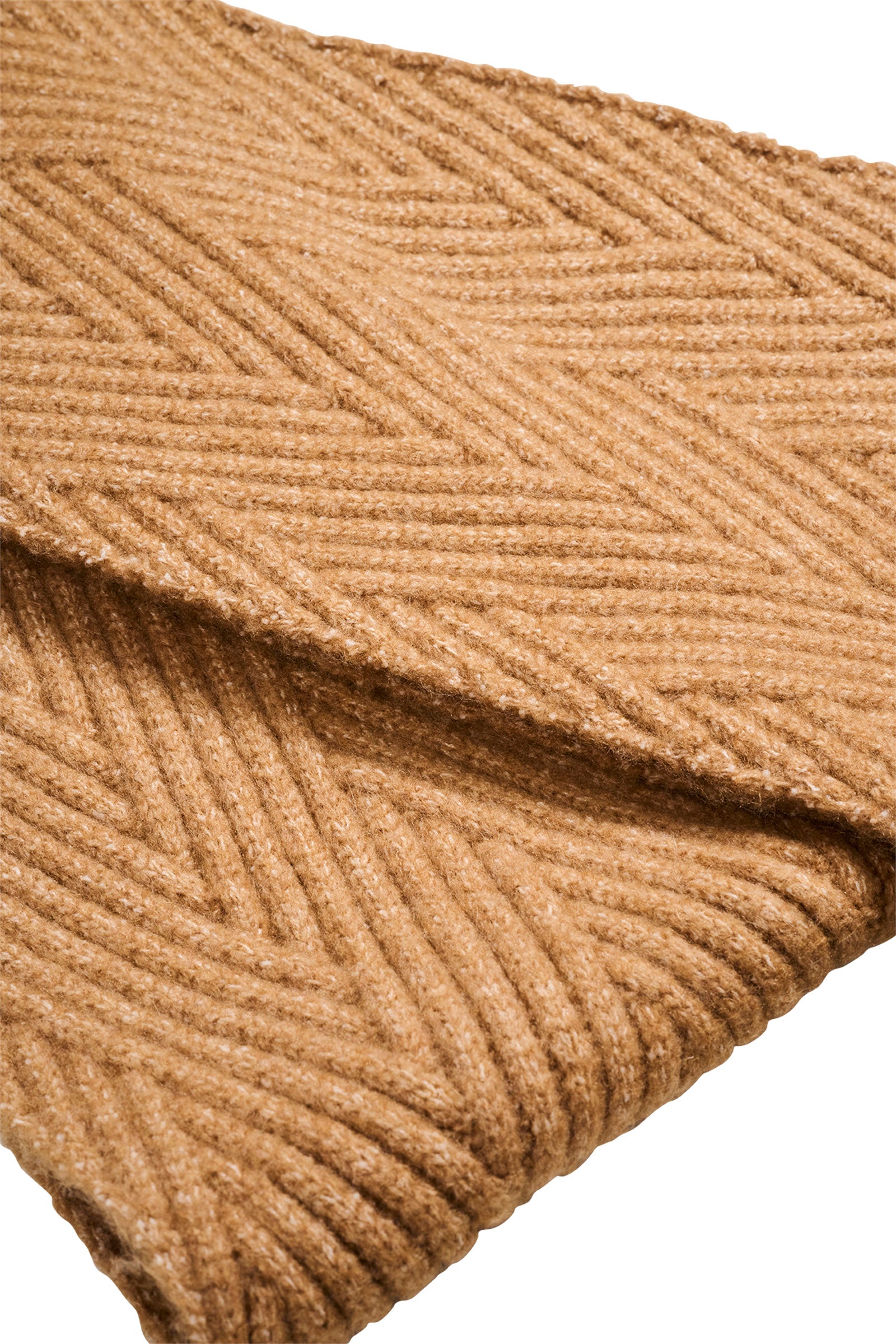 Sable Knit Scarf - Mocha