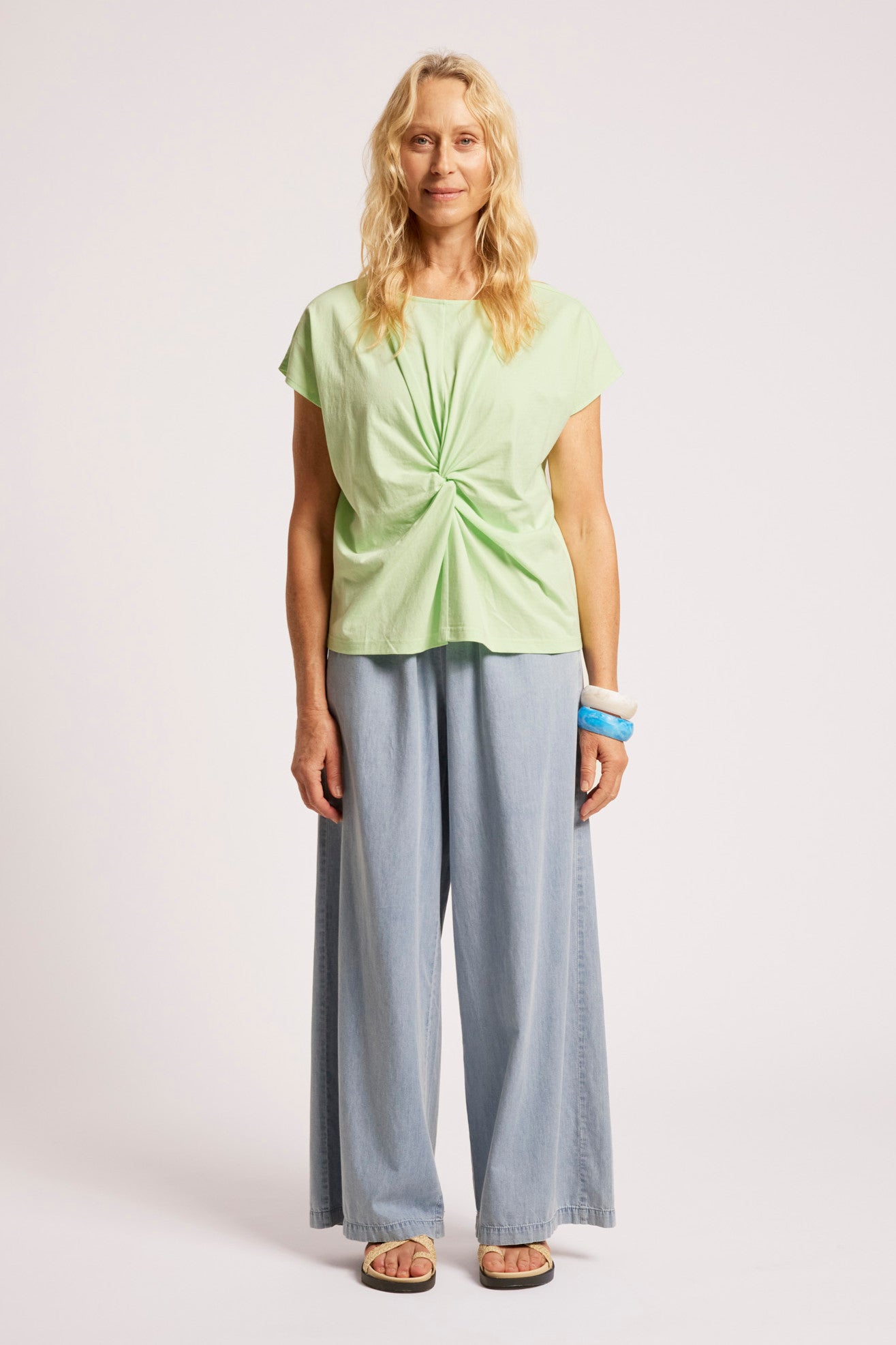 Casa Twist Tshirt - Mint