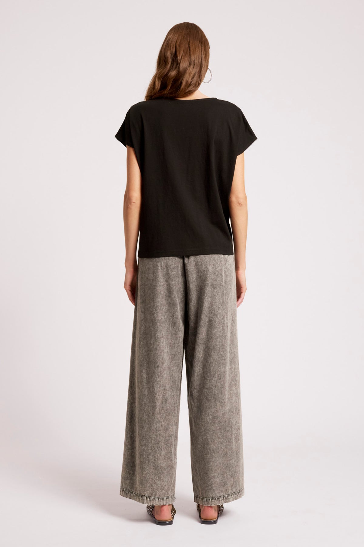 Casa Twist Tshirt - Black