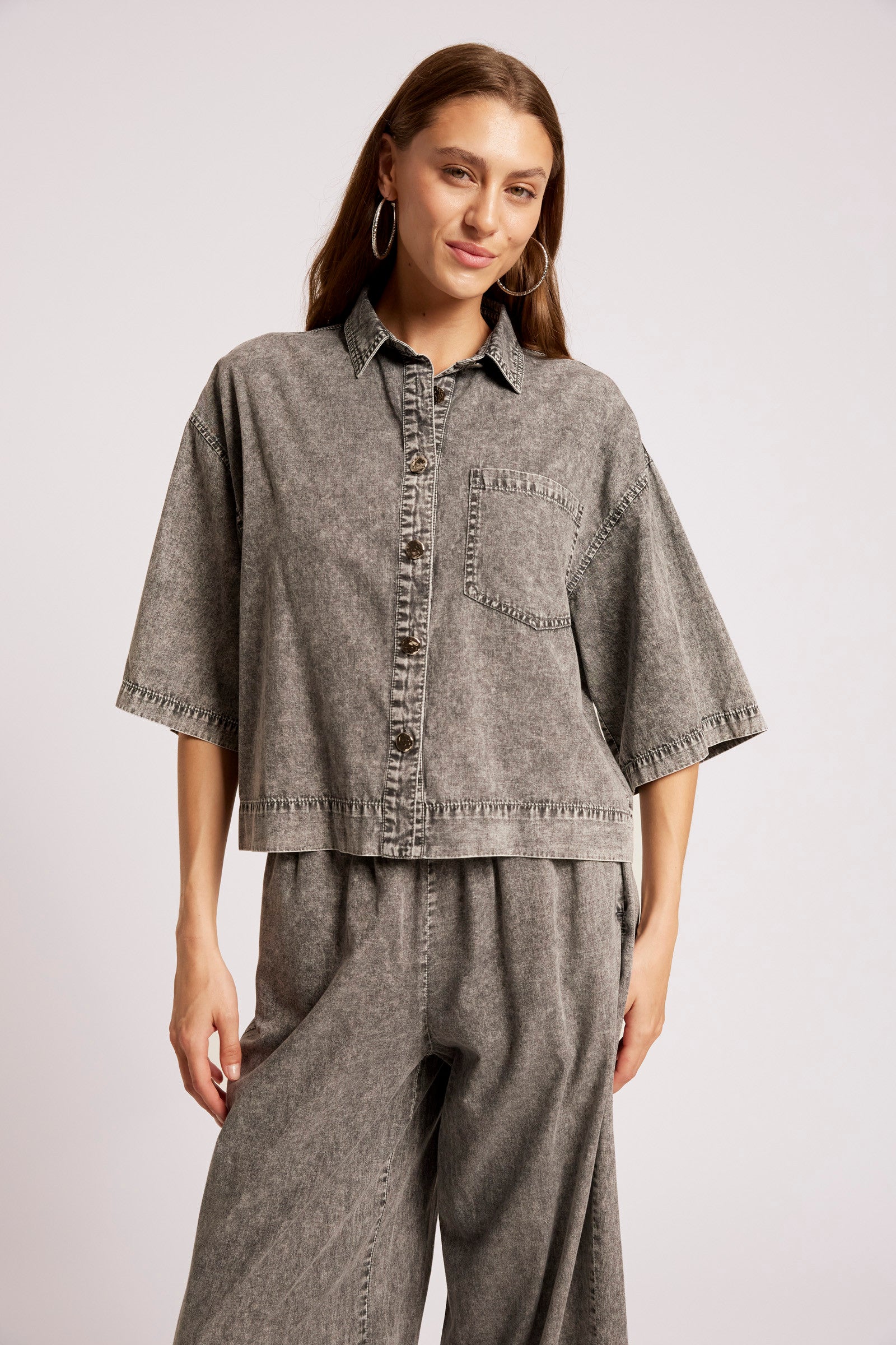 Roam Shirt - Ash