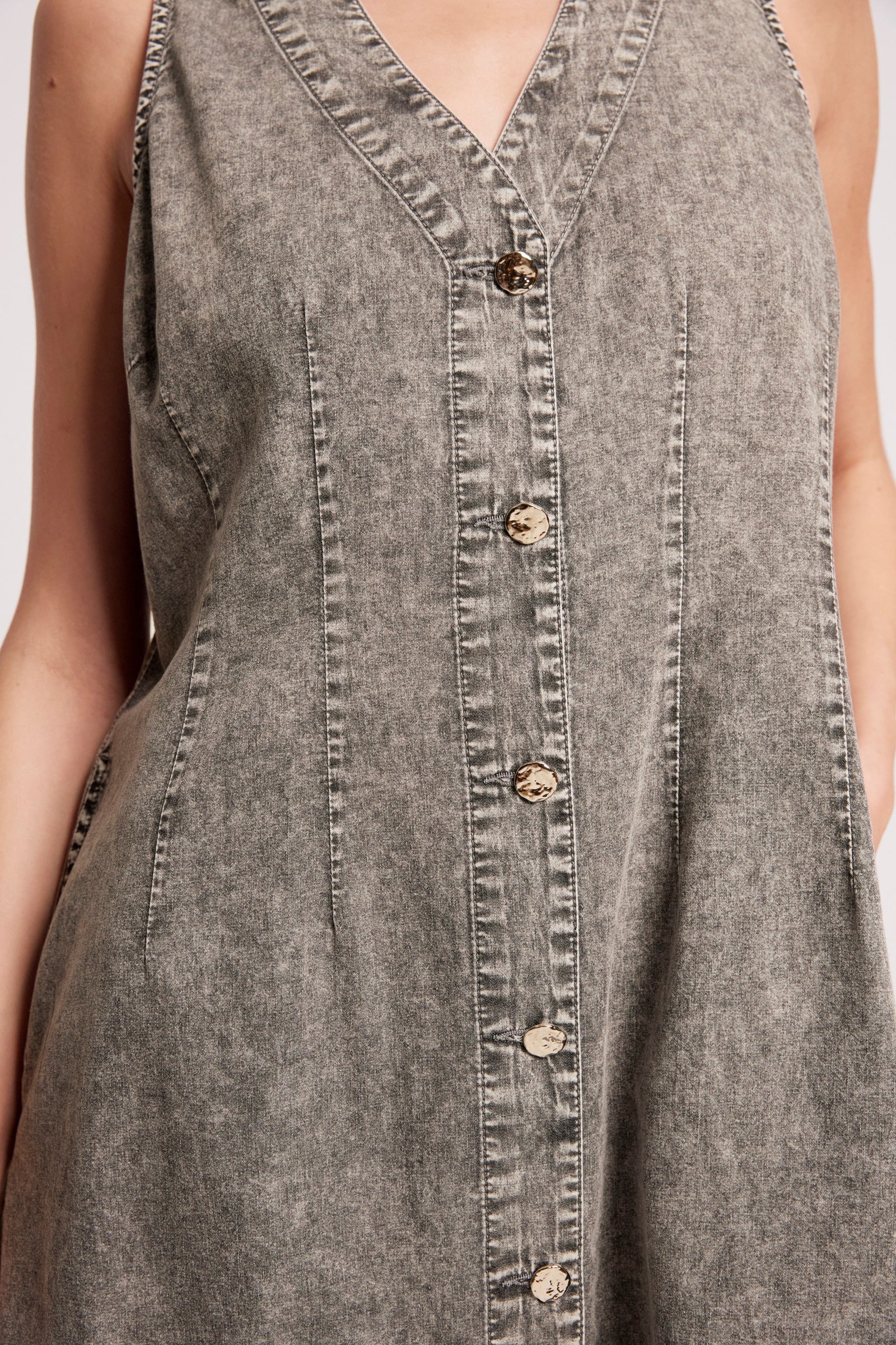 Roam Tank Dress - Ash