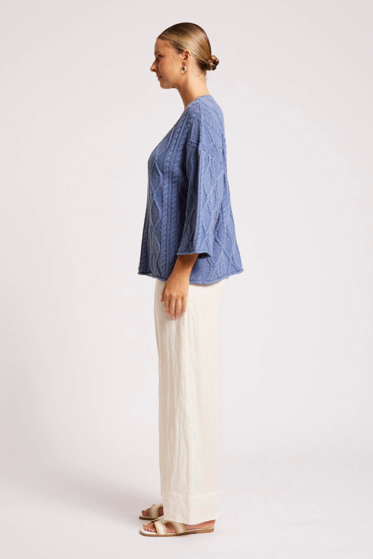 Casa Cable Jumper - Marine