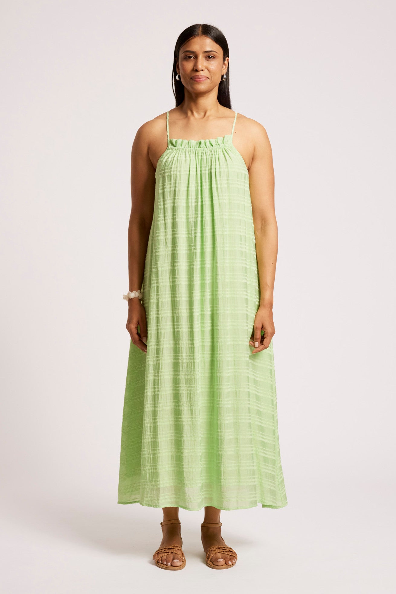 Sovana Tank Maxi Dress - Mint