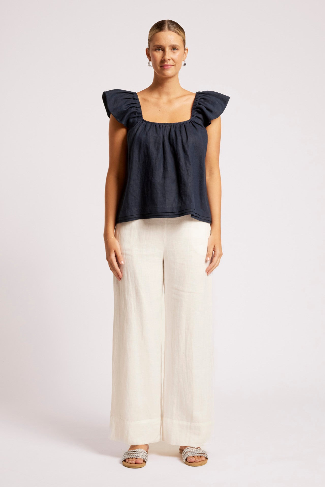 Cove Top - Indigo