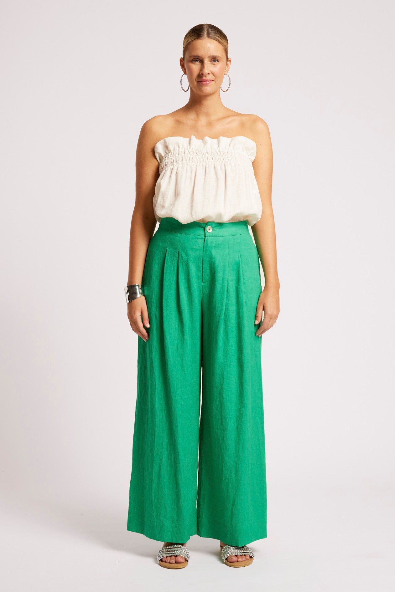 Cove Palazzo Pant - Jade