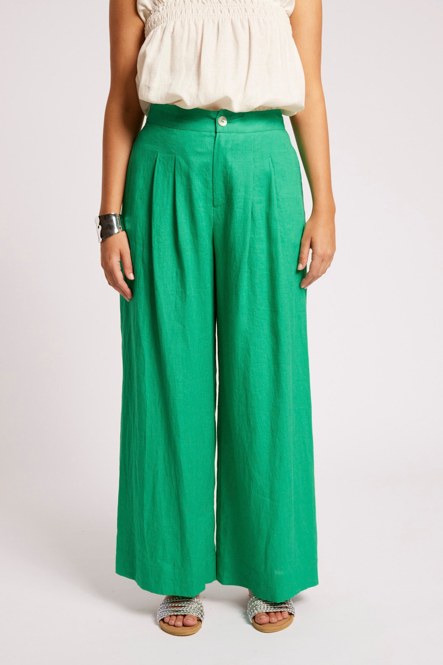 Cove Palazzo Pant - Jade