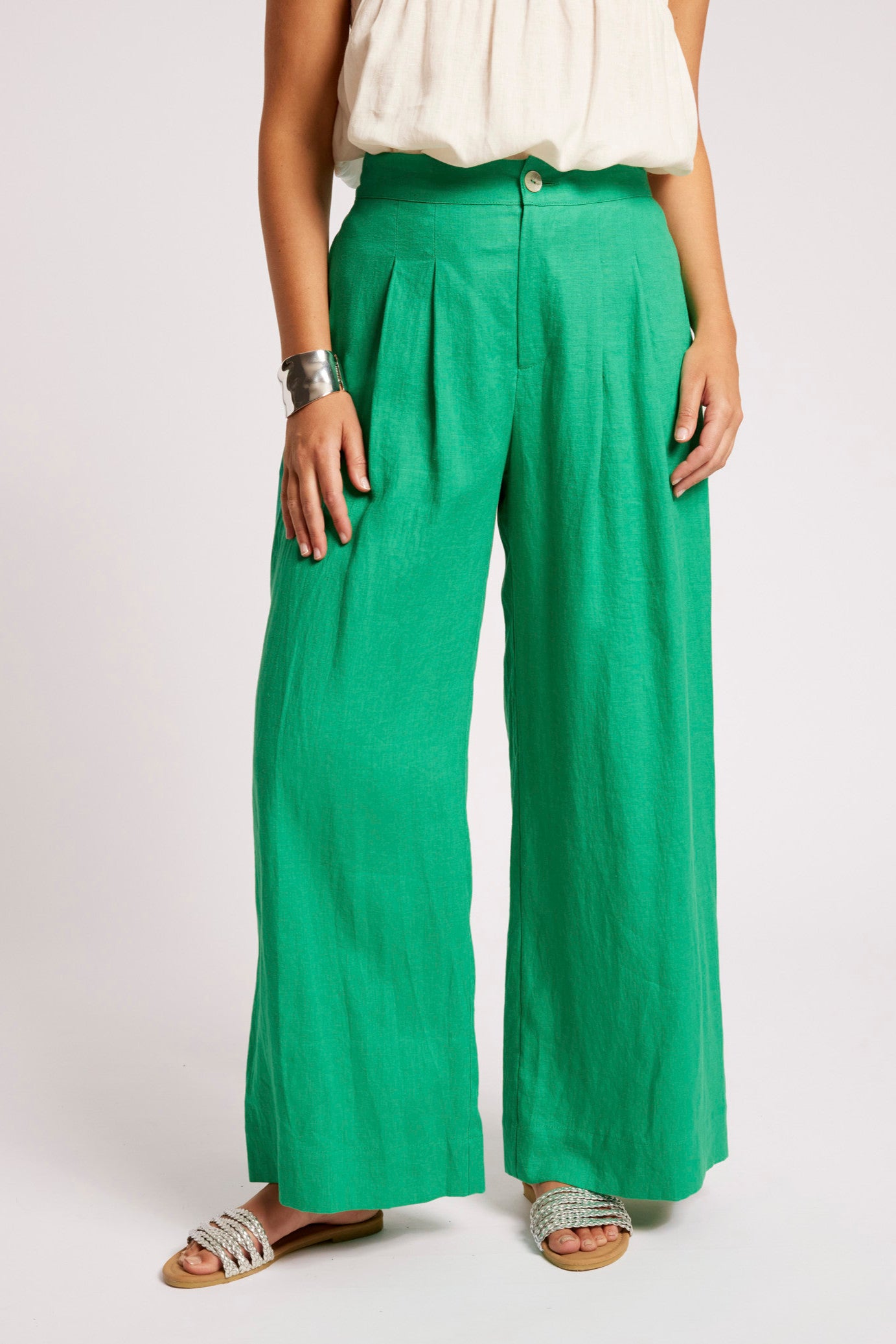 Cove Palazzo Pant - Jade