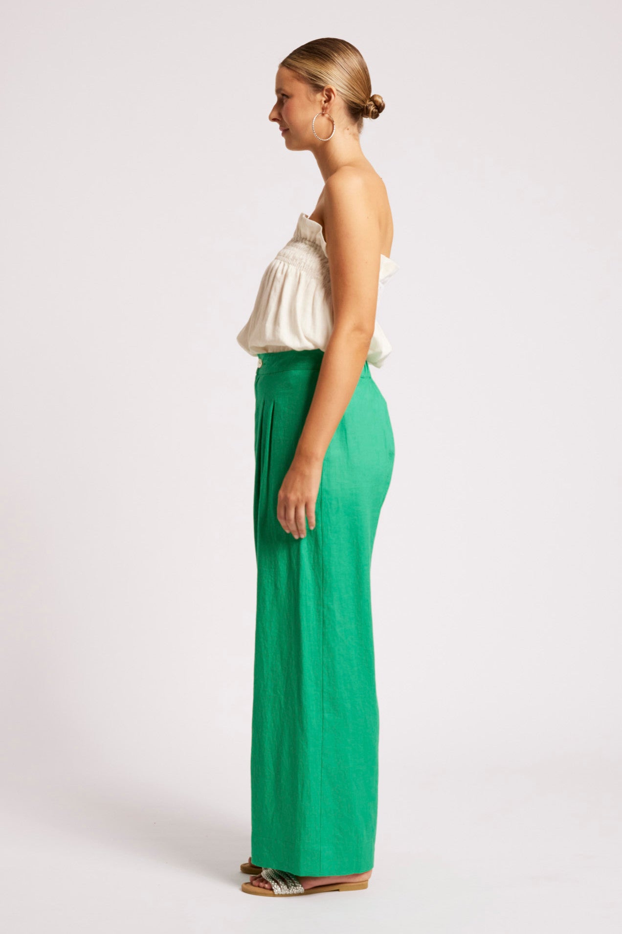 Cove Palazzo Pant - Jade