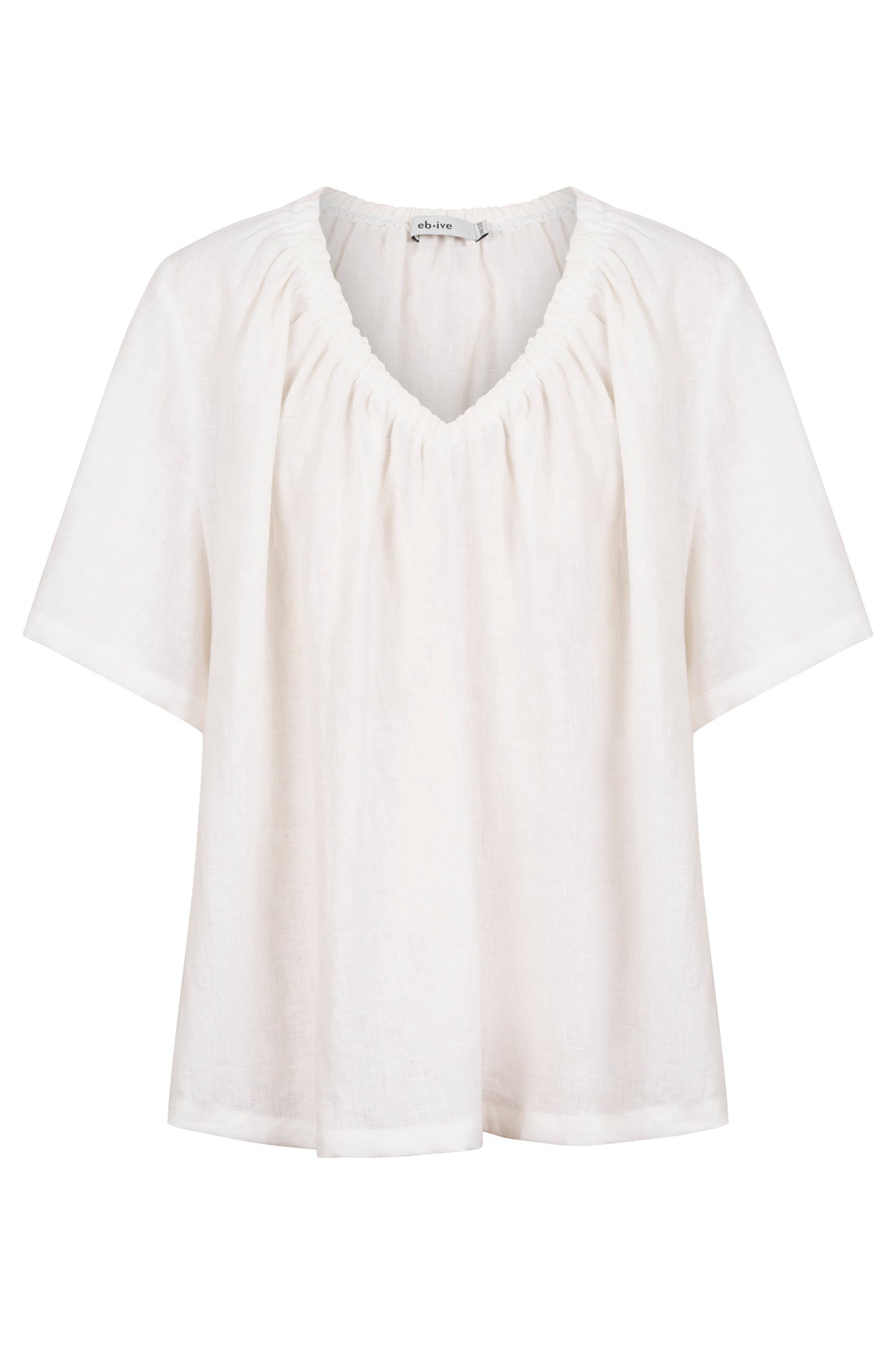 Cove Relaxed Top - White